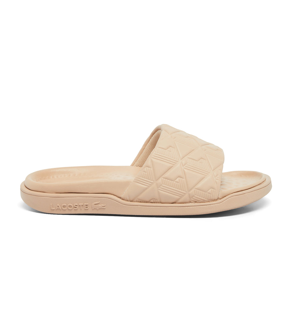 Lacoste Women's Serve Slides Dual Natural/Natural Rustan's