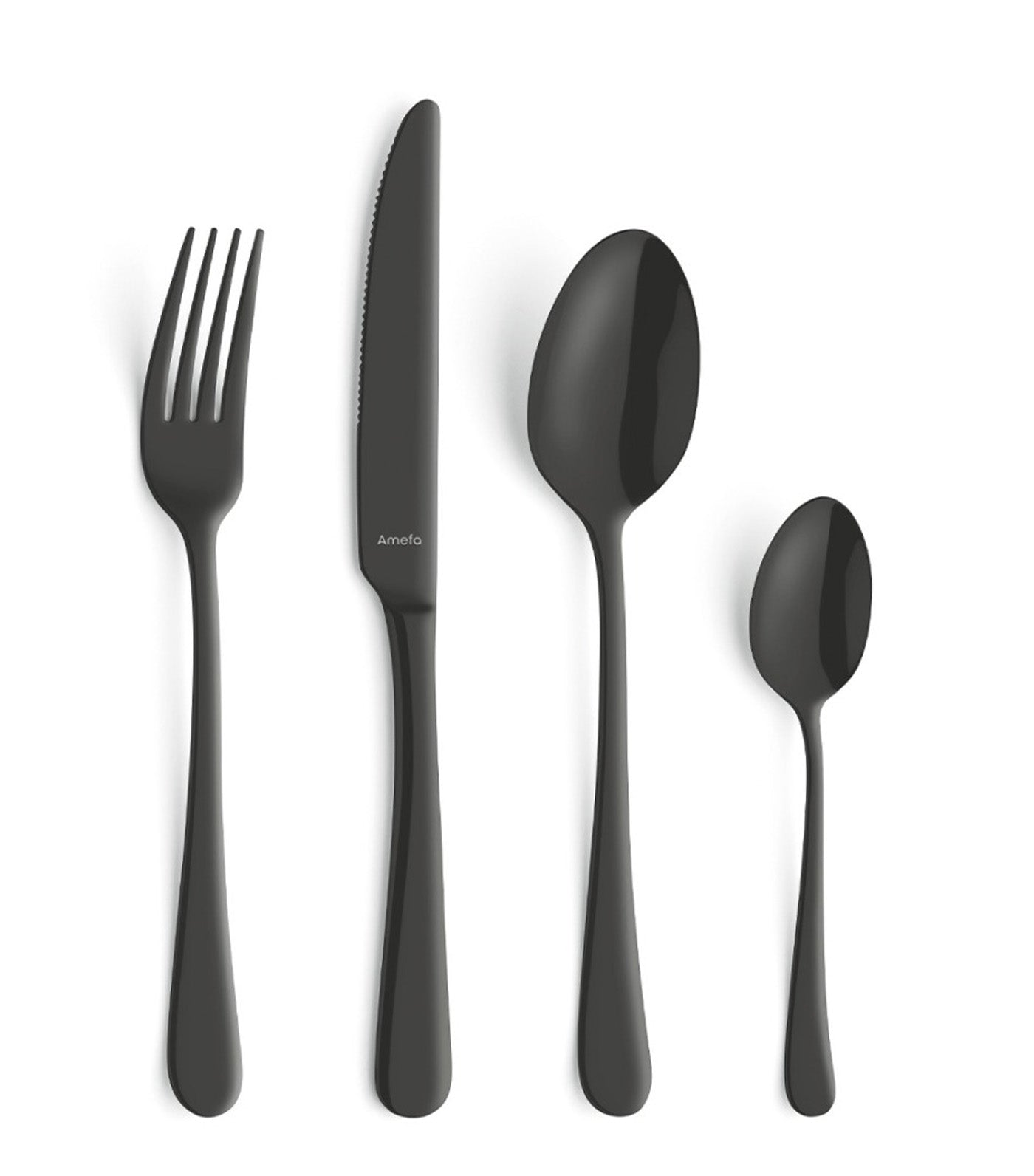Austin 24-Piece Flatware Set PVD Black
