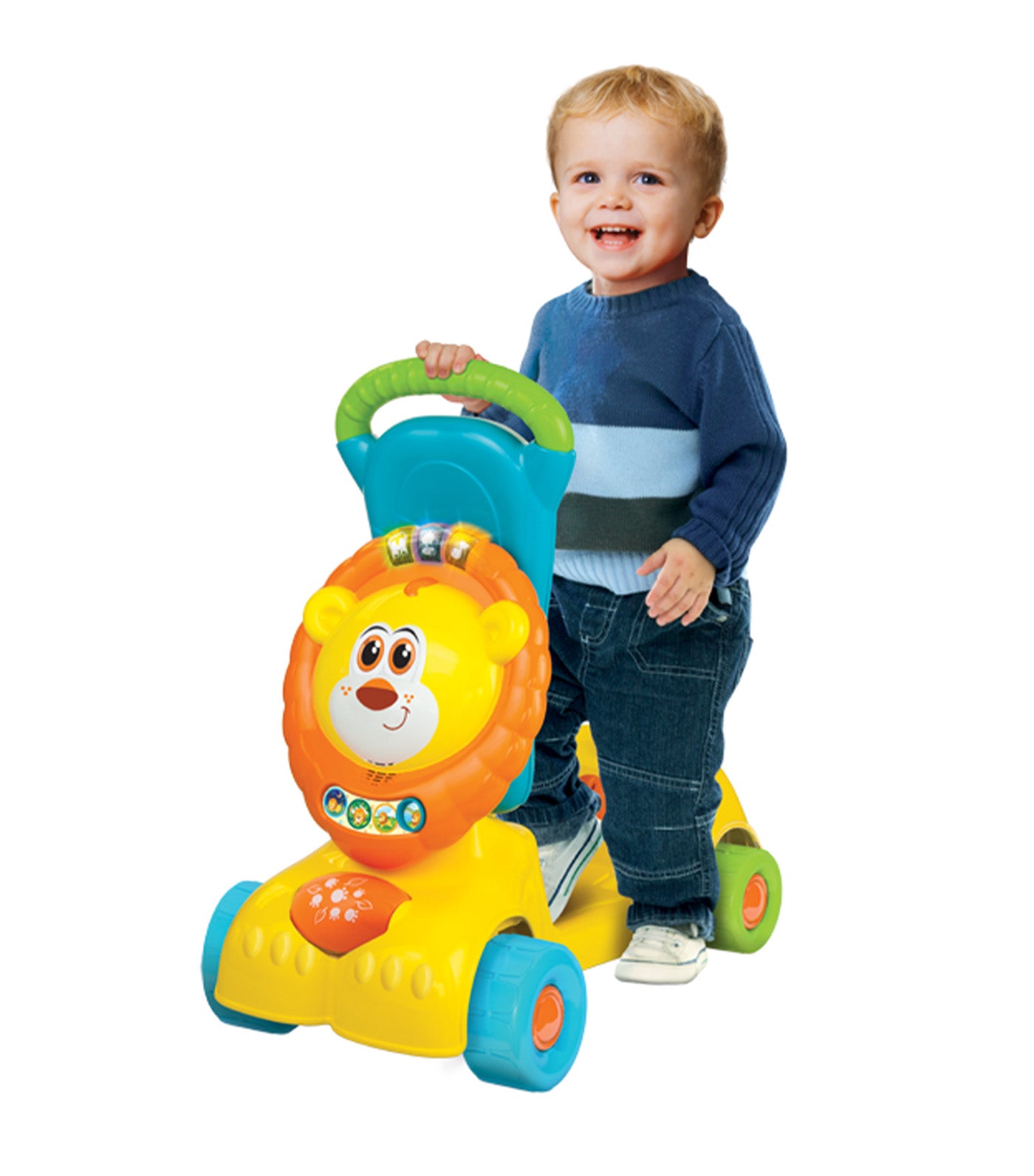 3-in-1 Grow-with-Me Lion Scooter