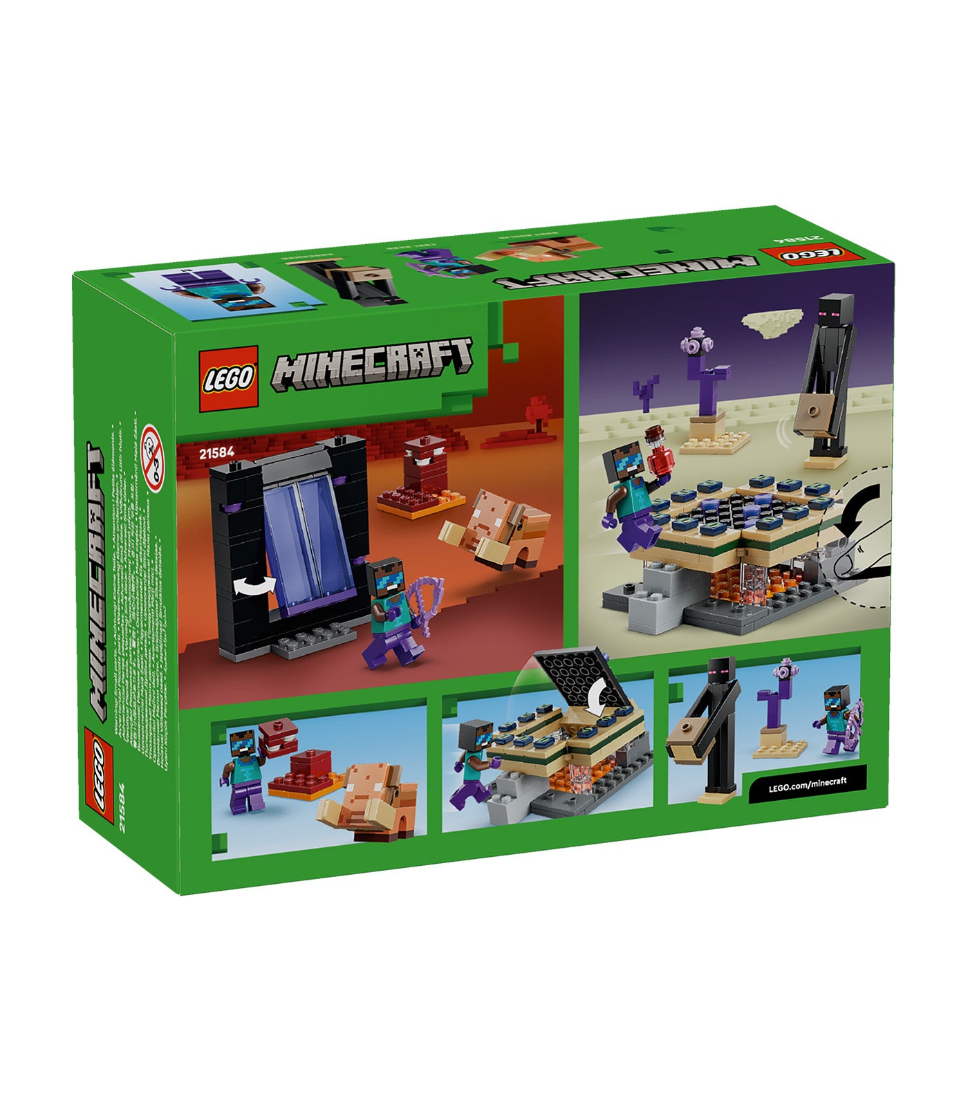 Minecraft® Nether and End Portal Journey