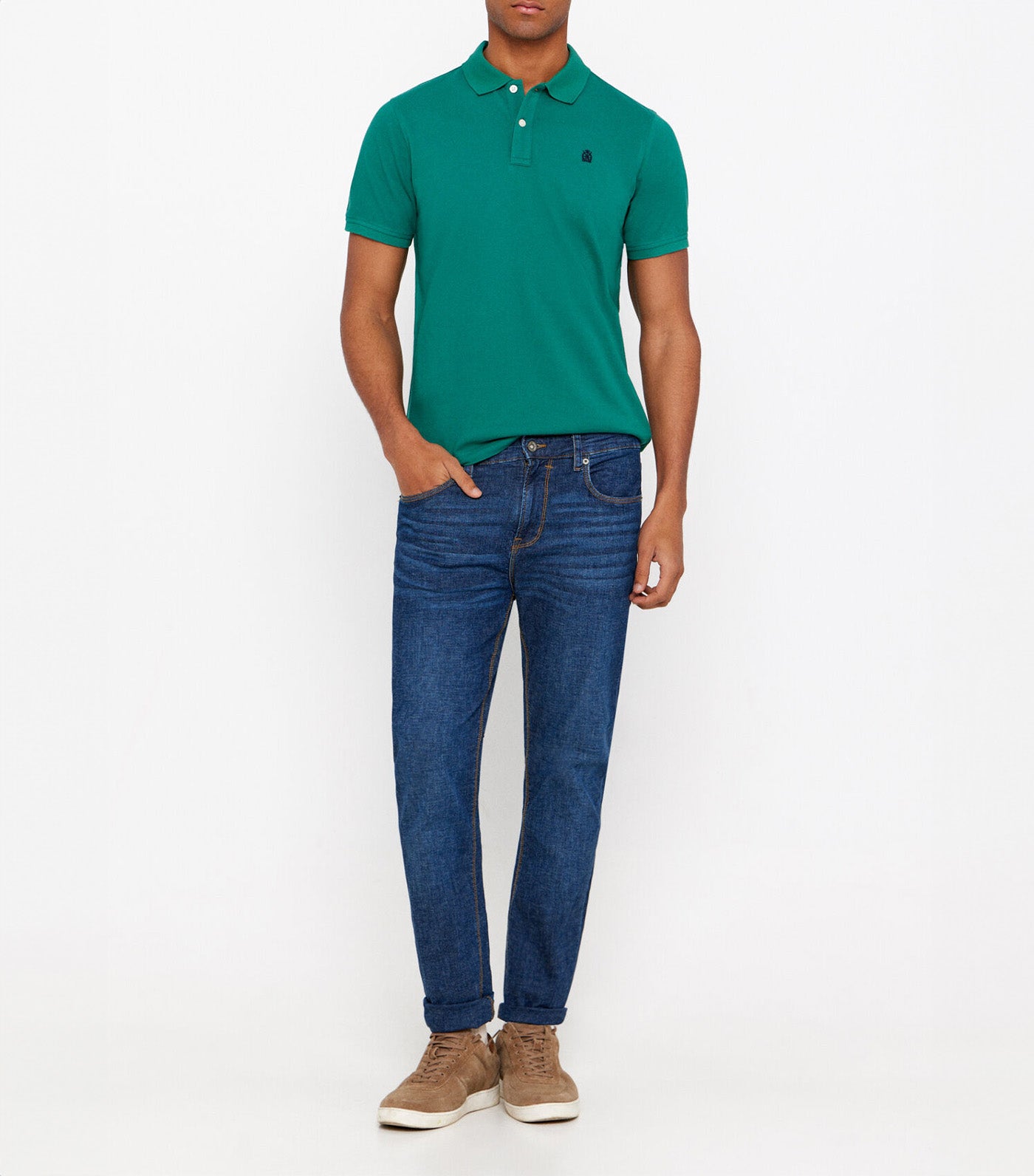 Basic Polo Green