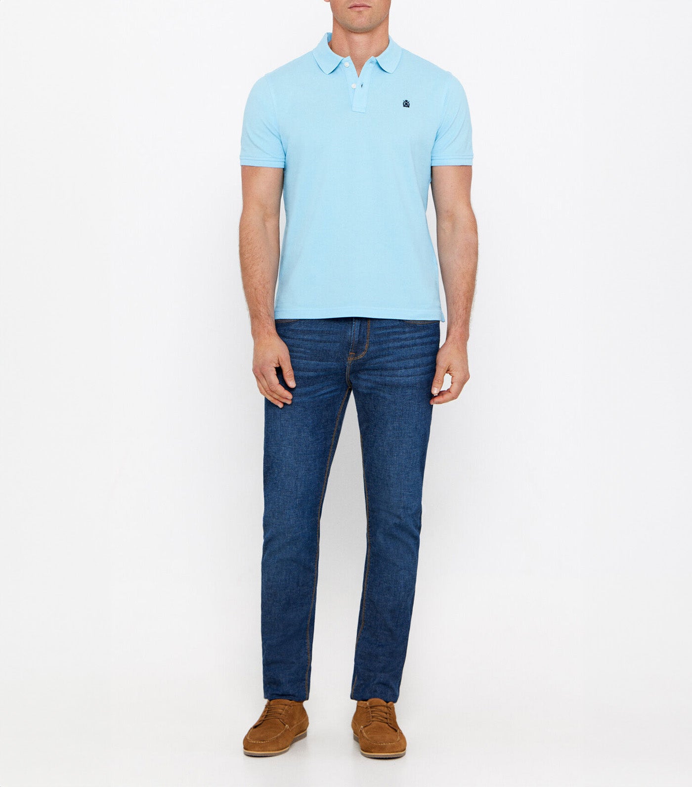 Basic Polo Light Blue