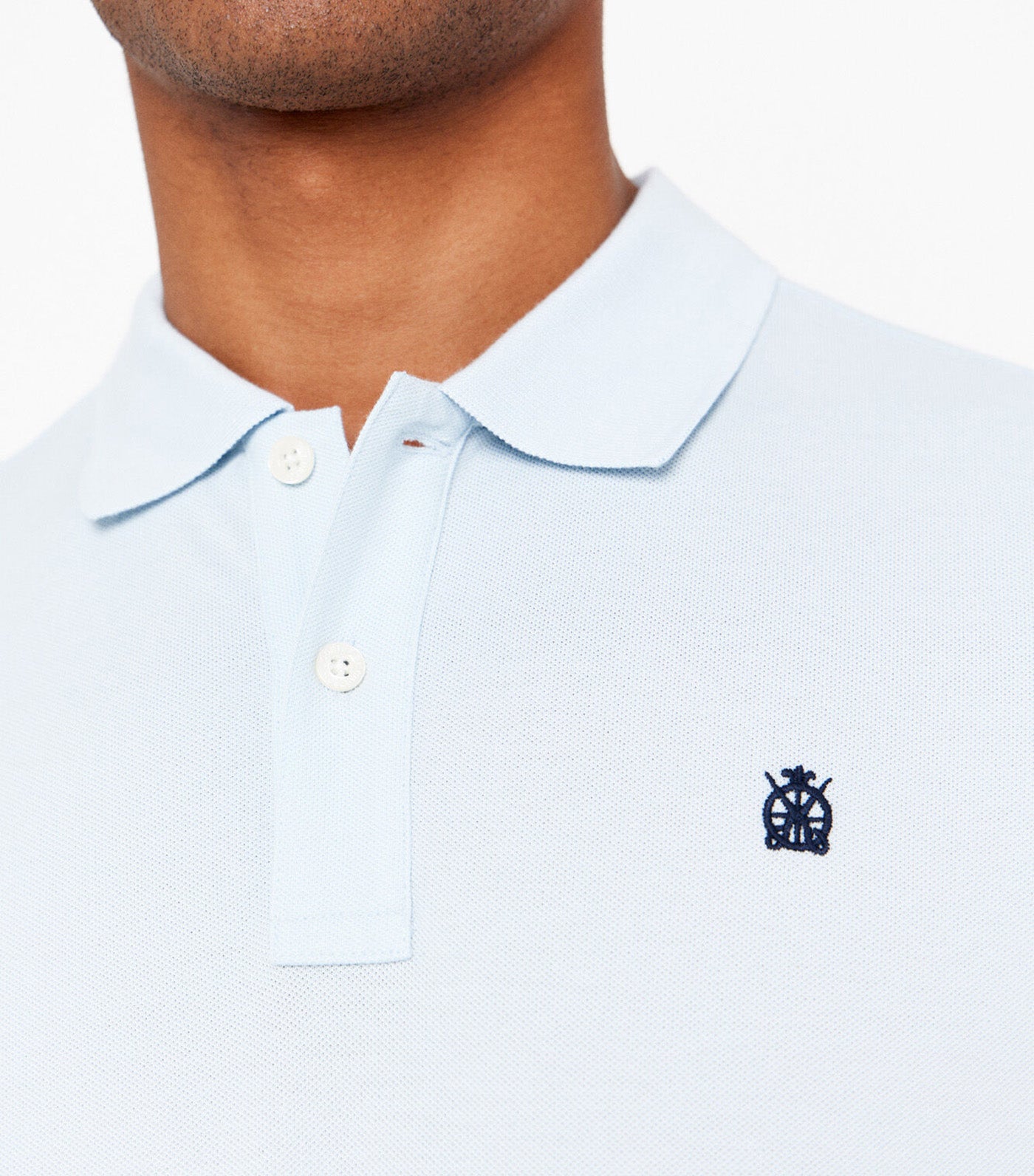 Basic Polo Light Blue