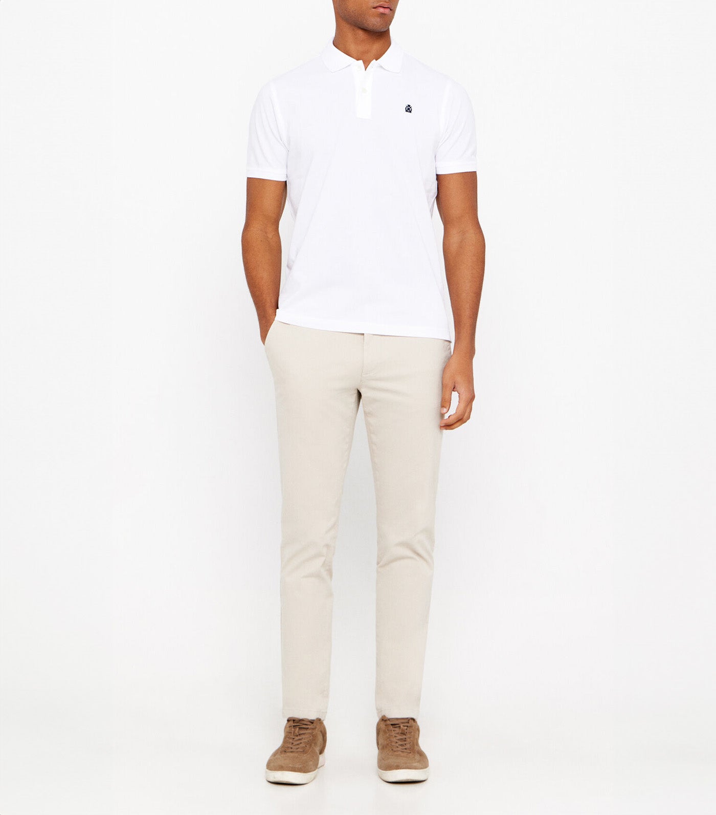 Basic Polo White