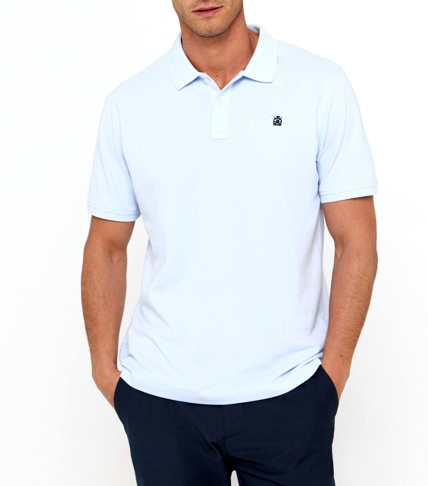 Basic Polo
 Light Blue