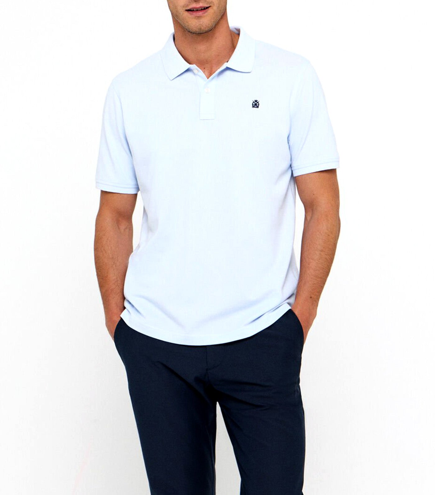 Basic Polo
 Light Blue