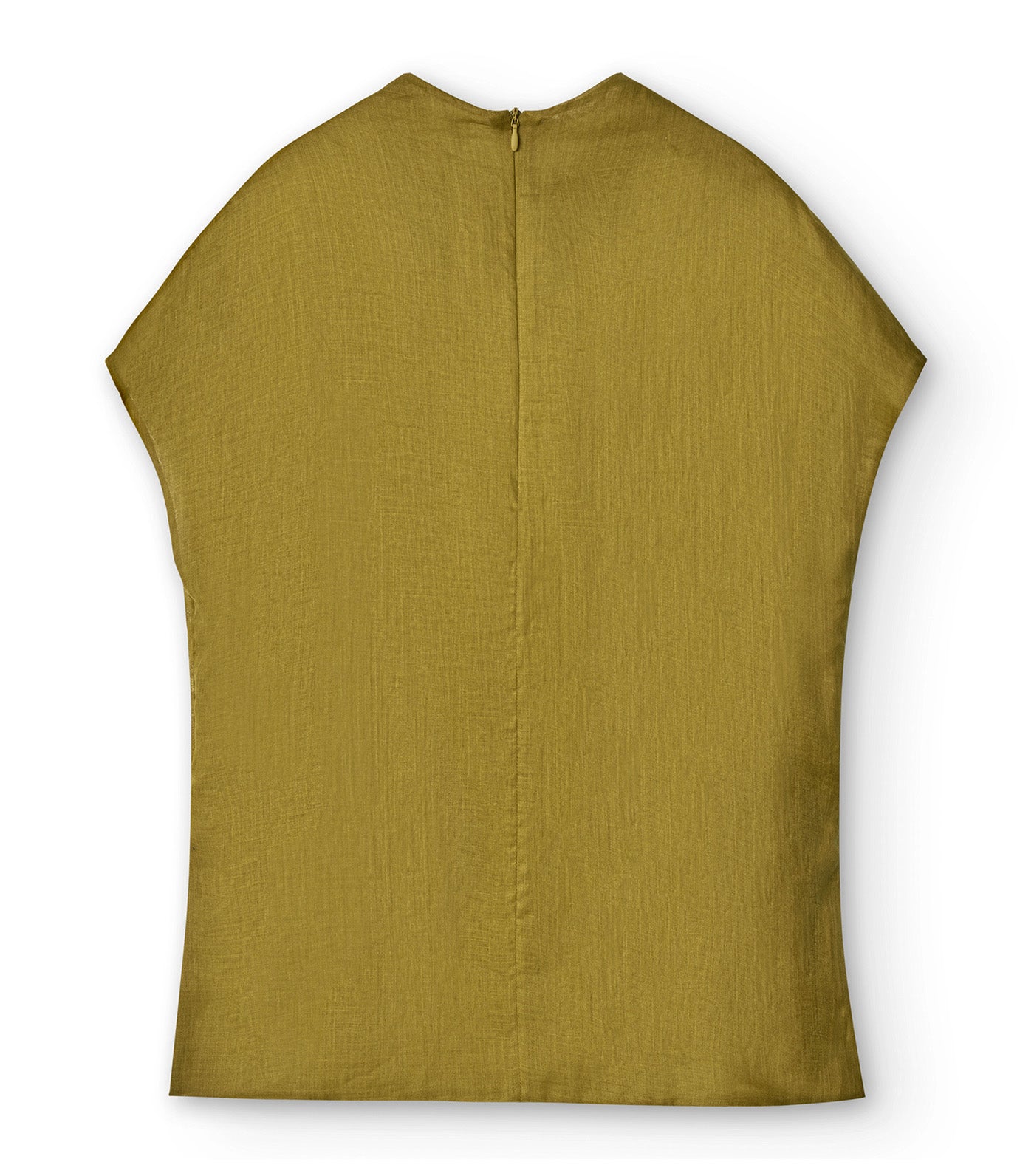 Ramie Top Olive Green