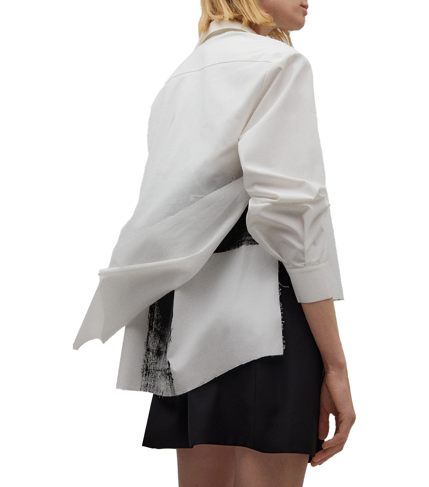 Asymmetrical Cotton Shirt