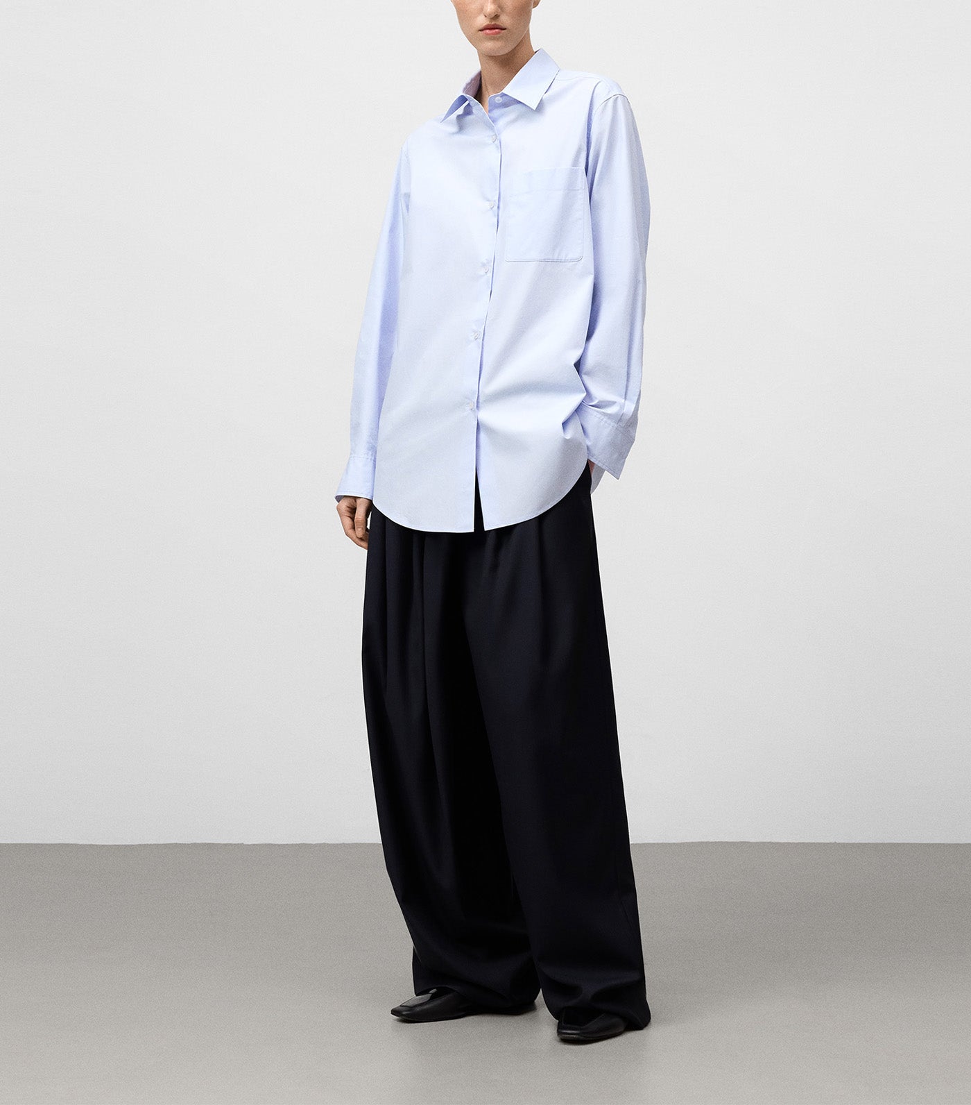 Adolfo Dominguez Organic Cotton Shirt Light Blue