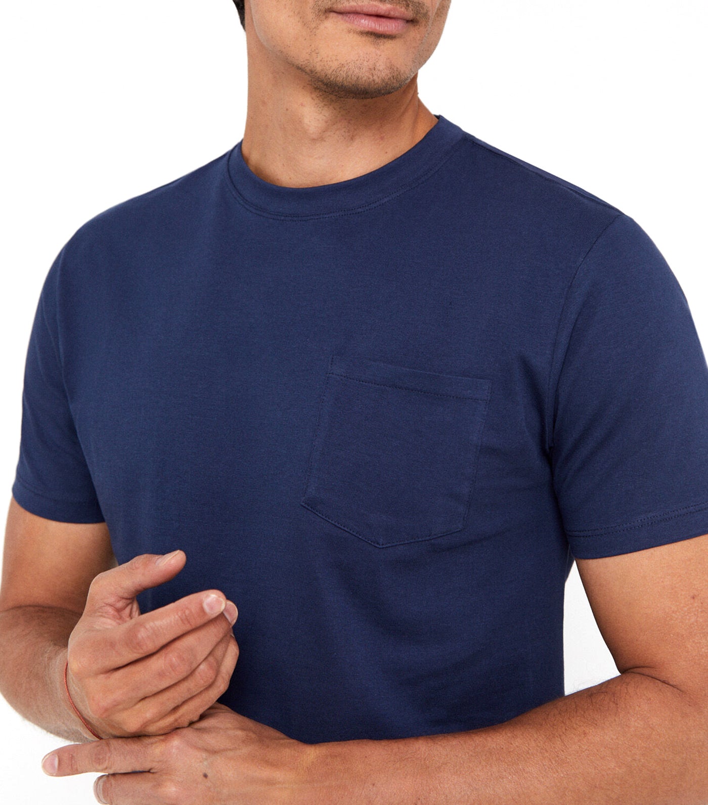 Basic Pocket T-Shirt Navy