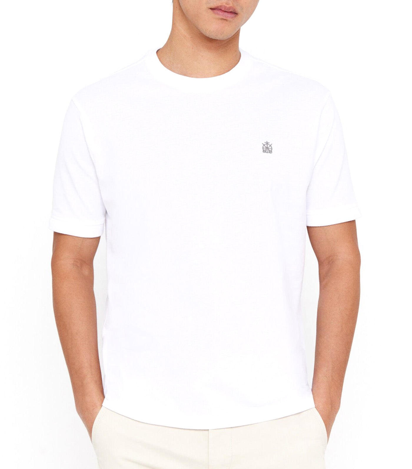 Basic Piqué T-shirt White