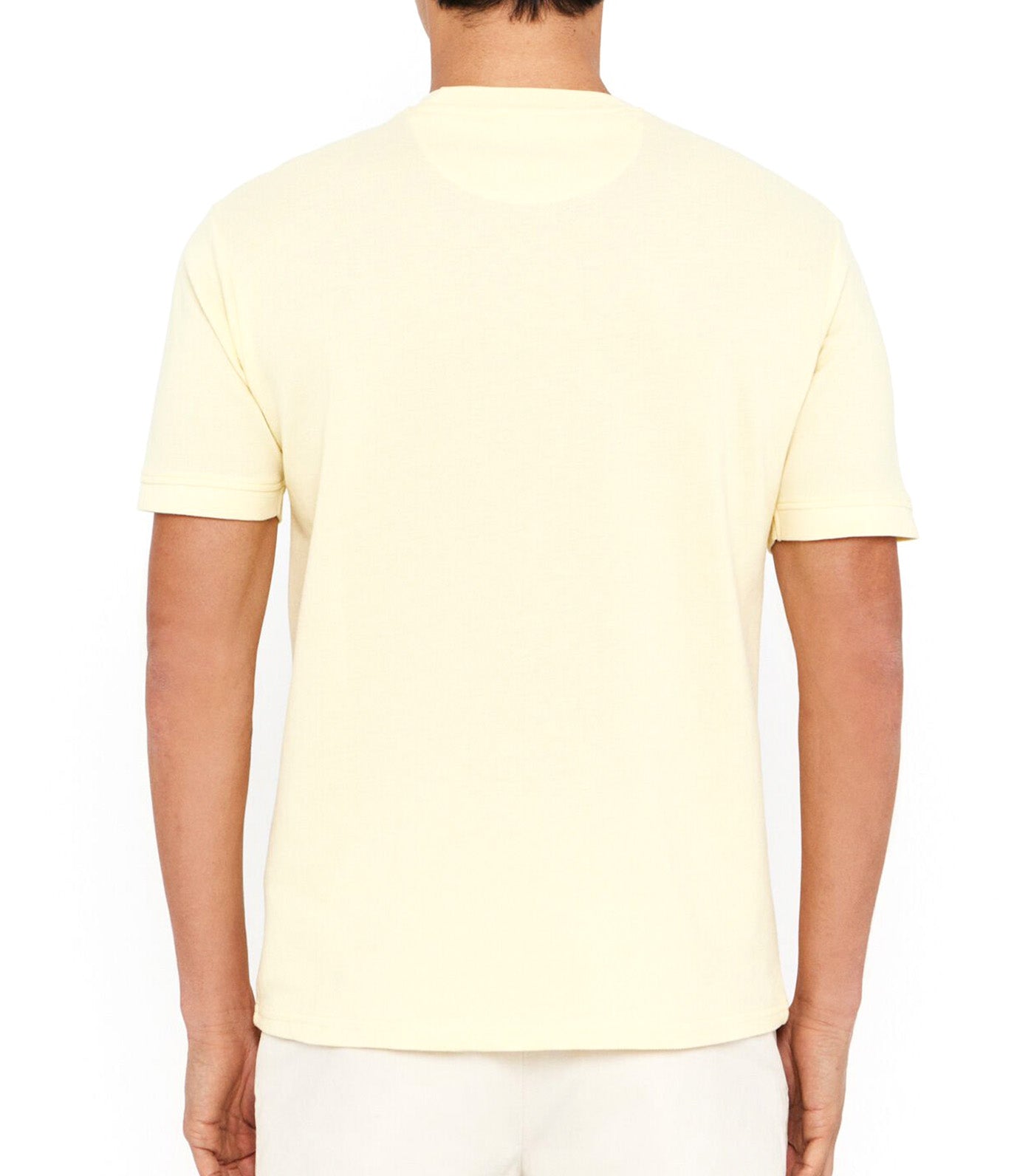 Basic Piqué T-shirt Yellow