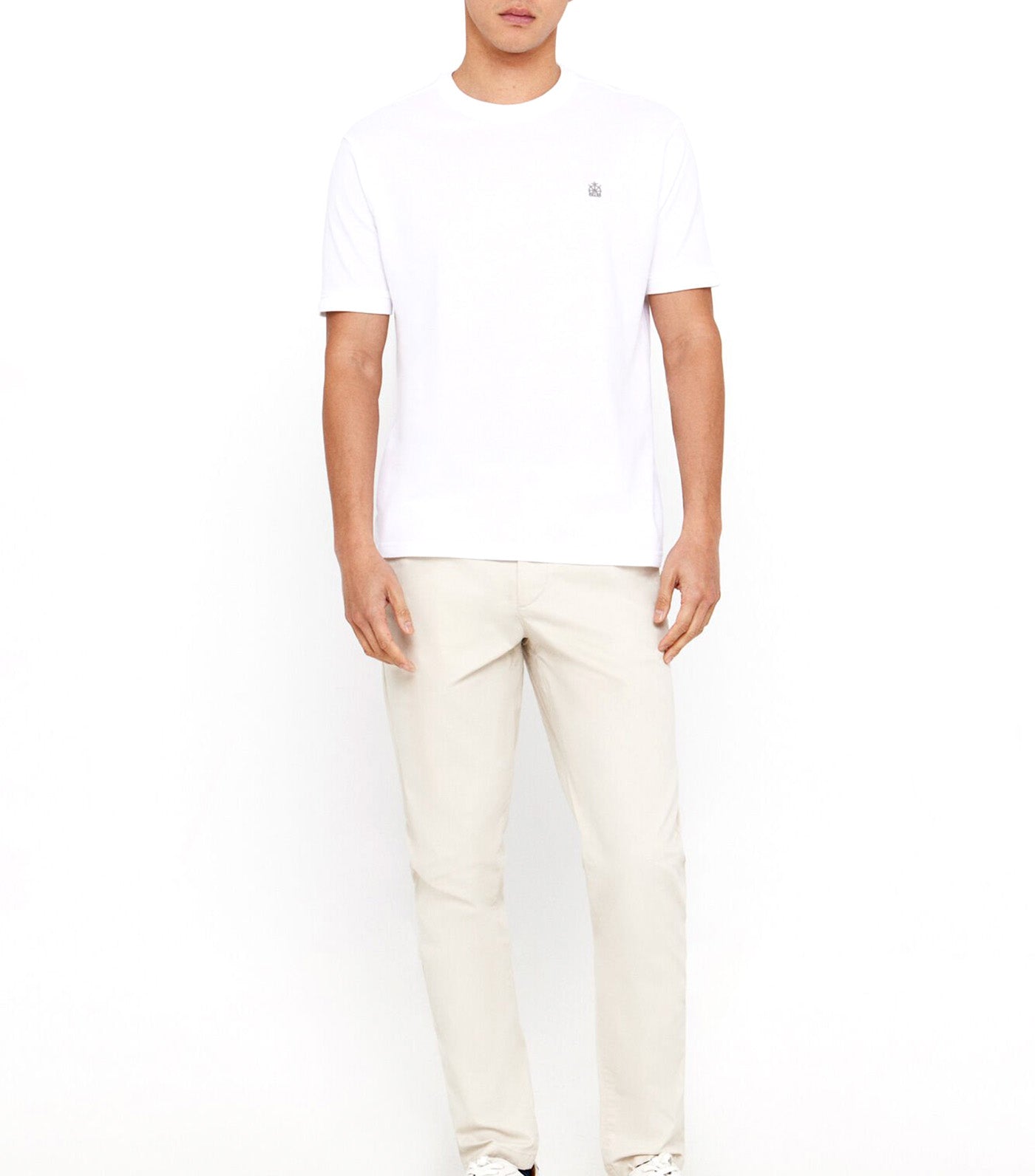 Basic Piqué T-shirt White