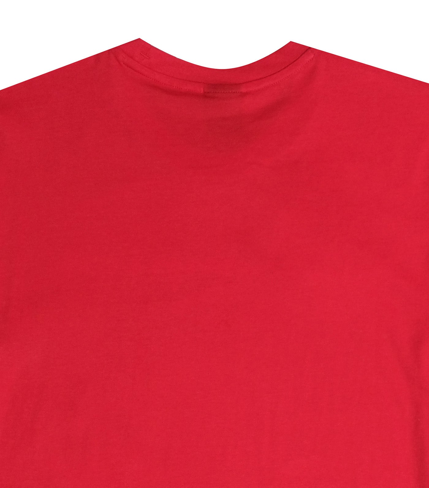 EU Line Crewneck T-Shirt Red
