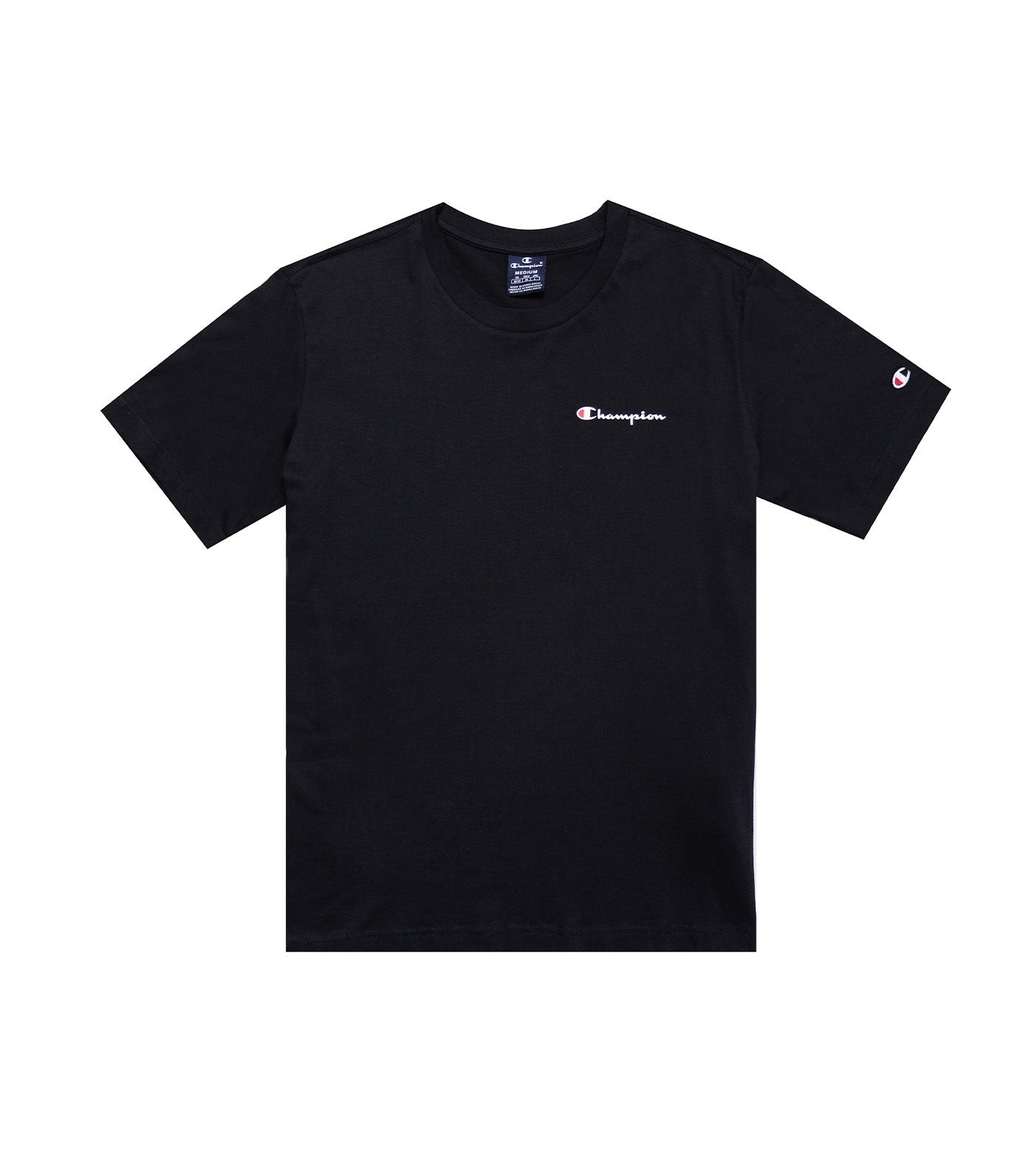 EU Line Crewneck T-Shirt Black