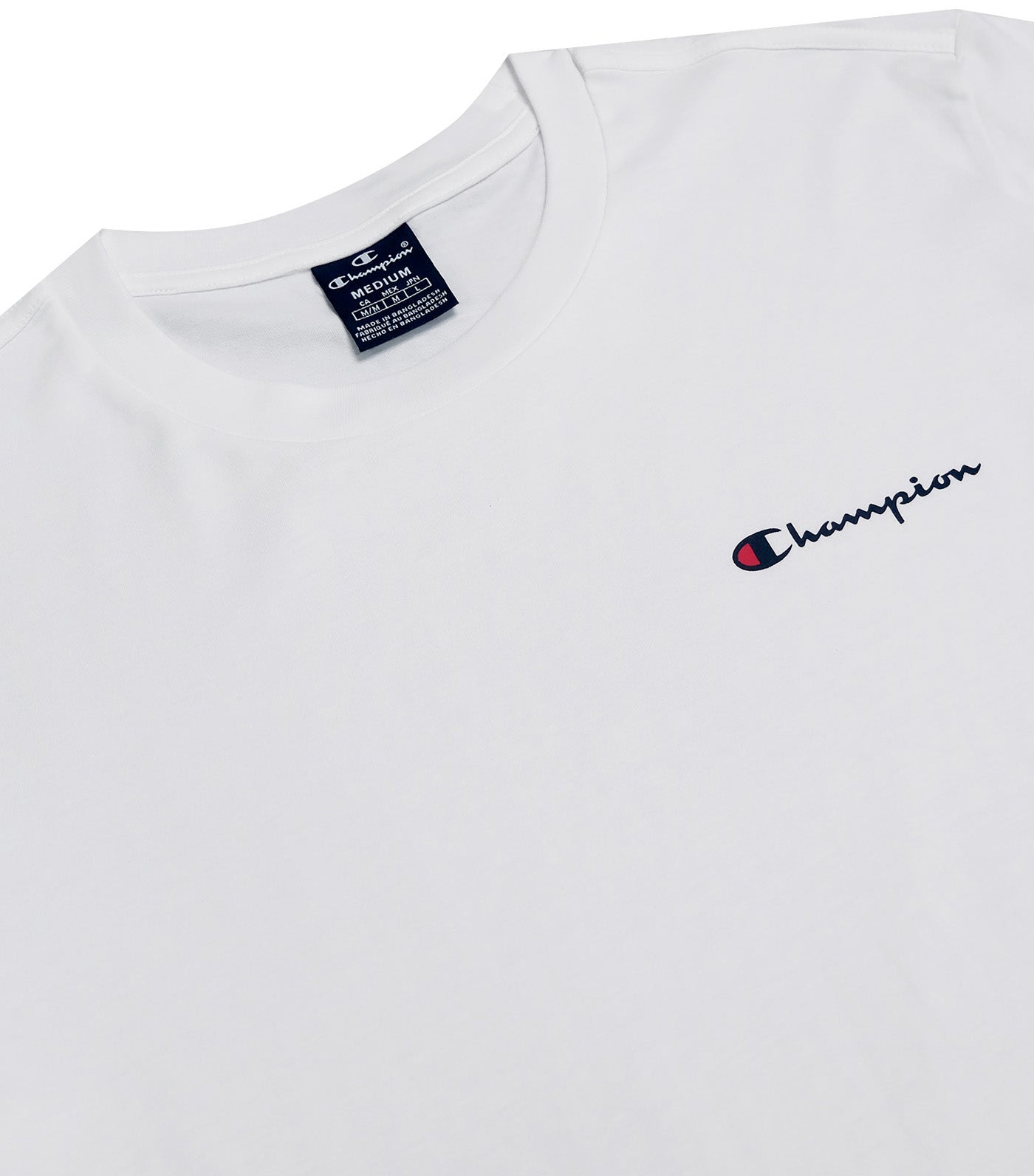 EU Line Crewneck T-Shirt White