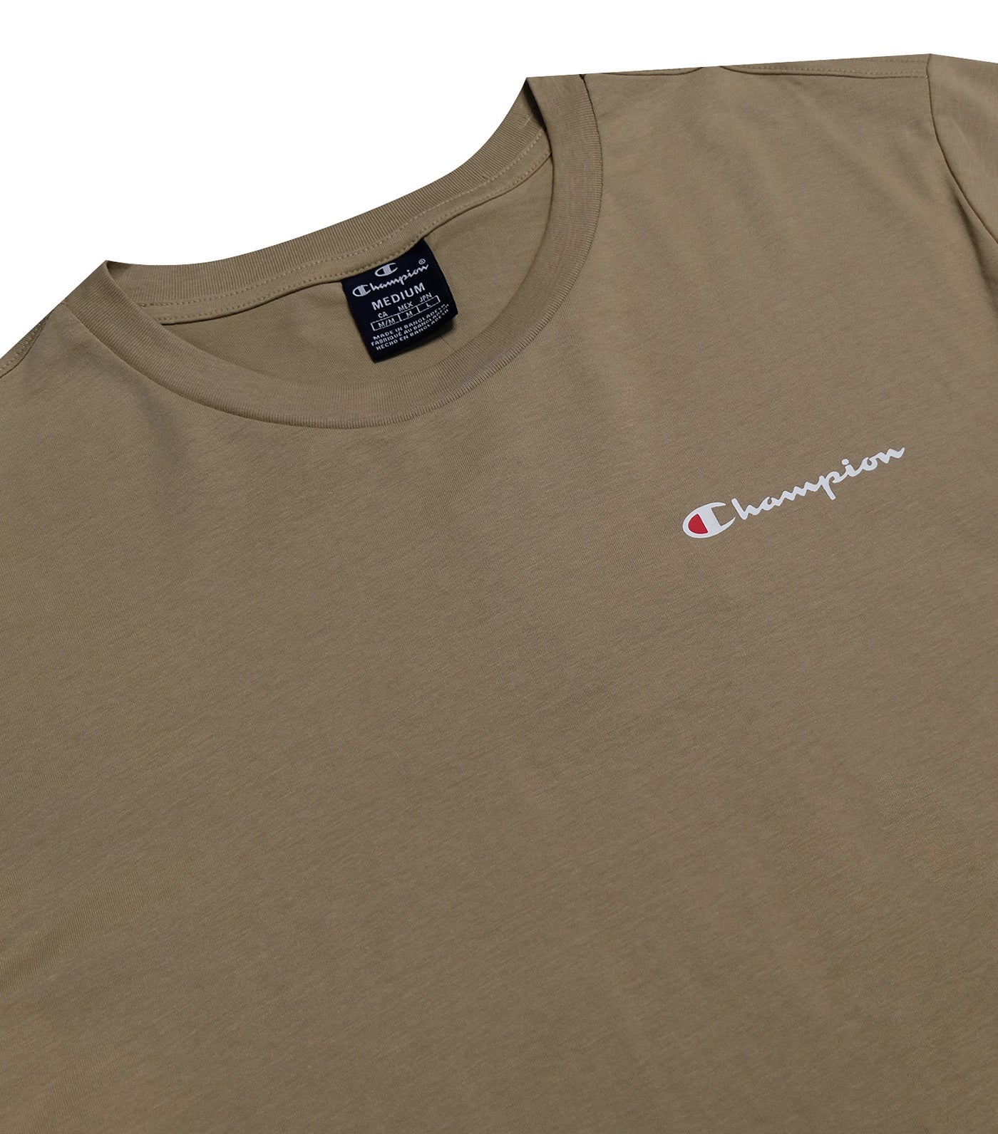 EU Line Crewneck T-Shirt Sand