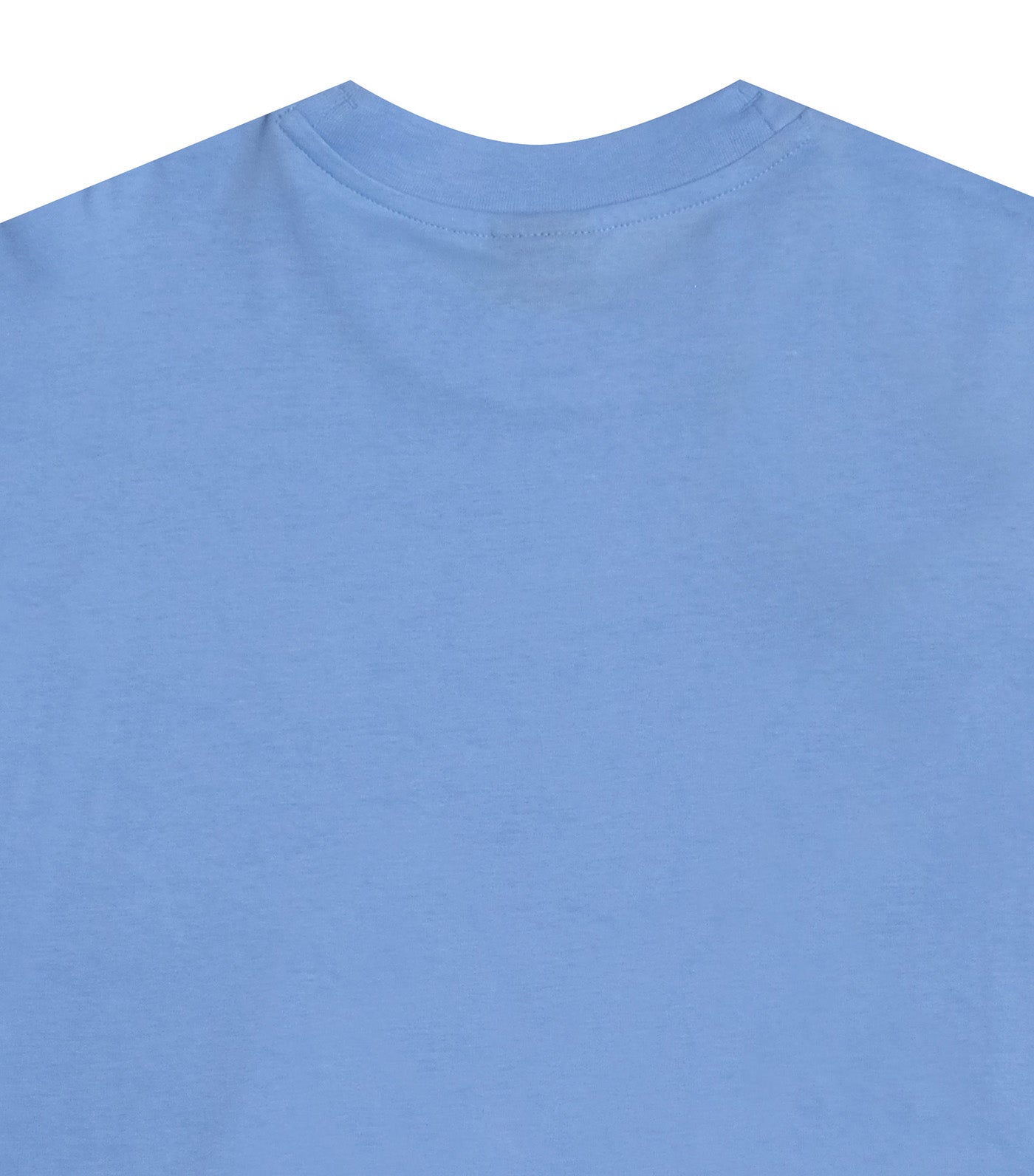 EU Line Crewneck T-Shirt Sky Blue