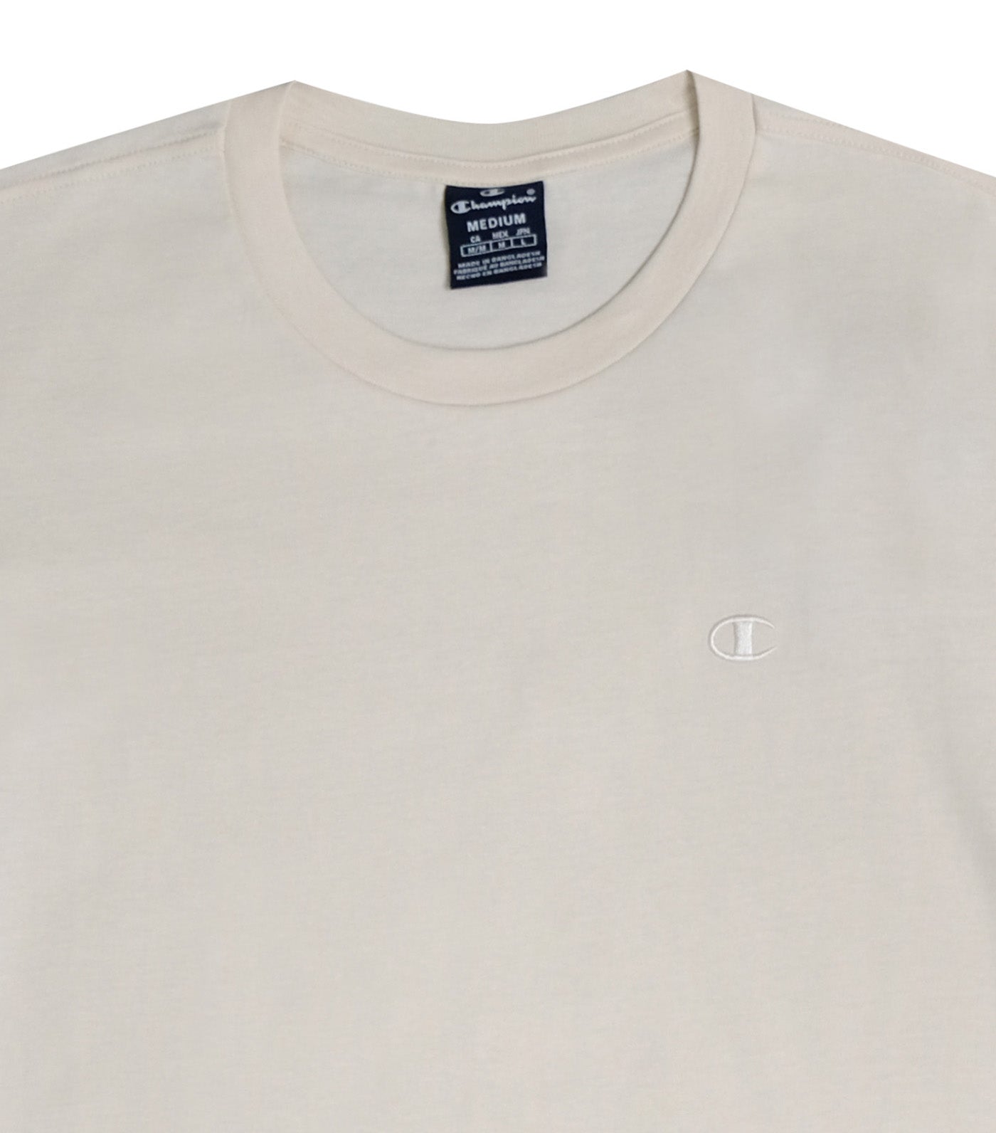 EU Line Crewneck T-Shirt Oatmeal