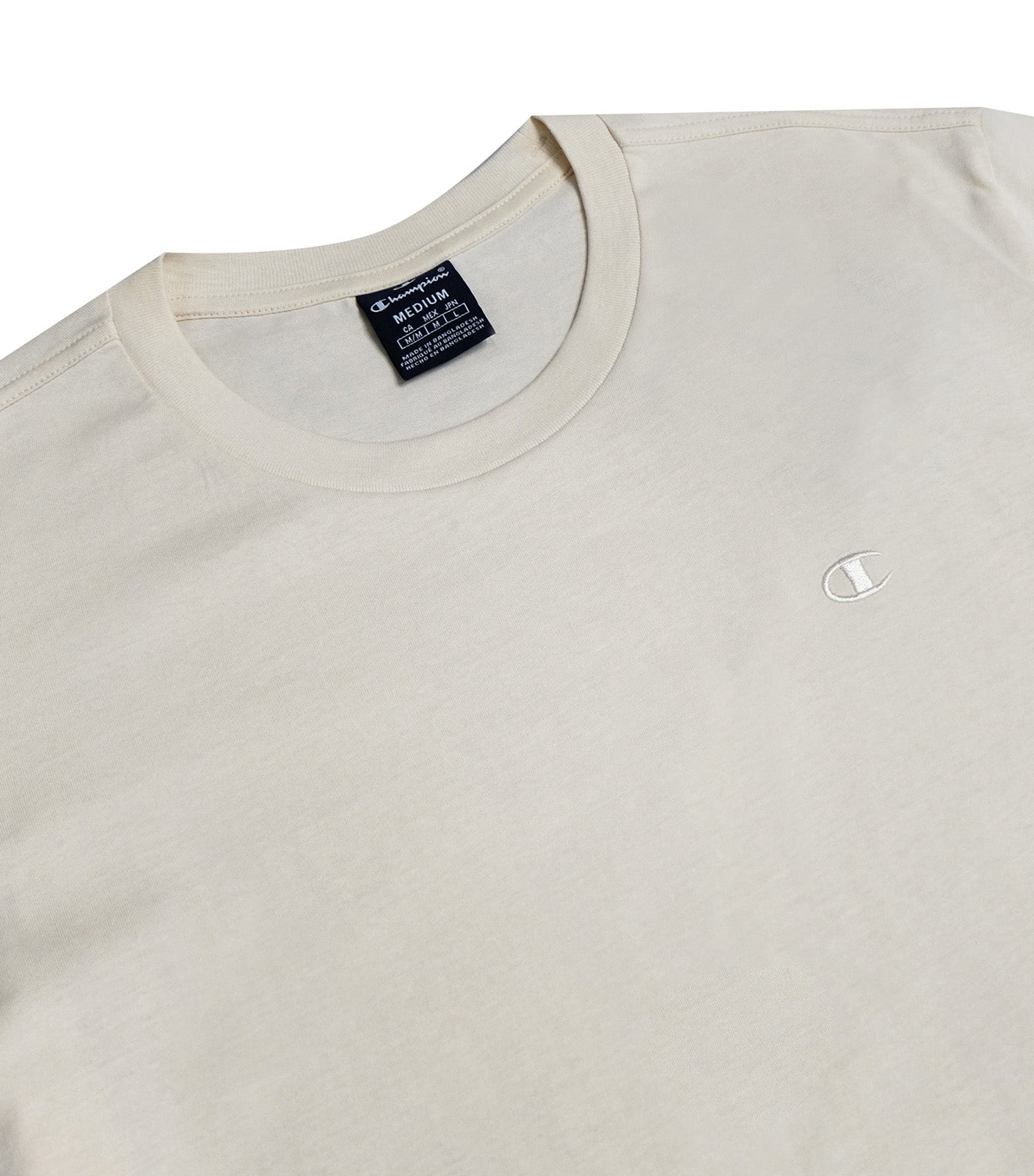 EU Line Crewneck T-Shirt Oatmeal