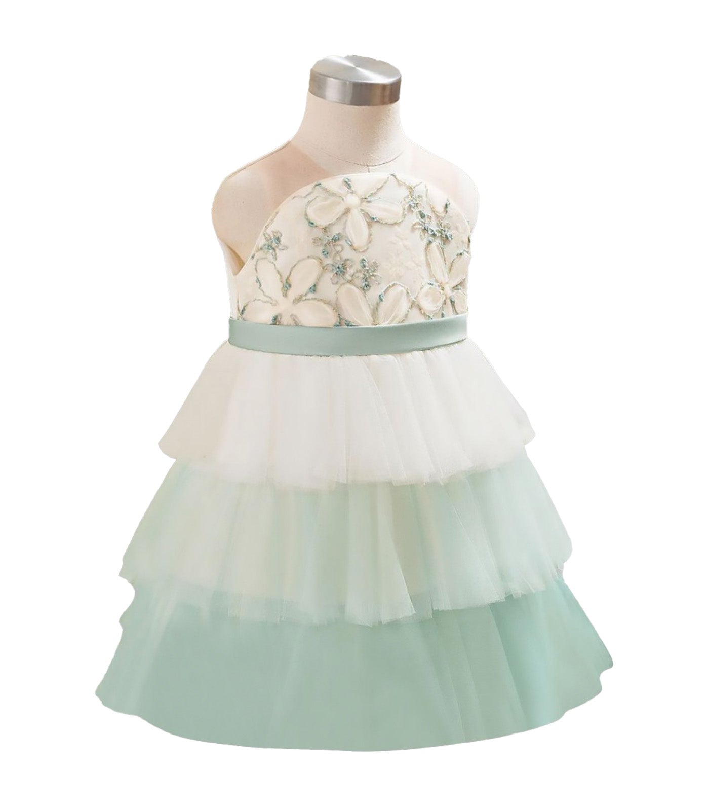 Cyan Hyacinth Dress Green