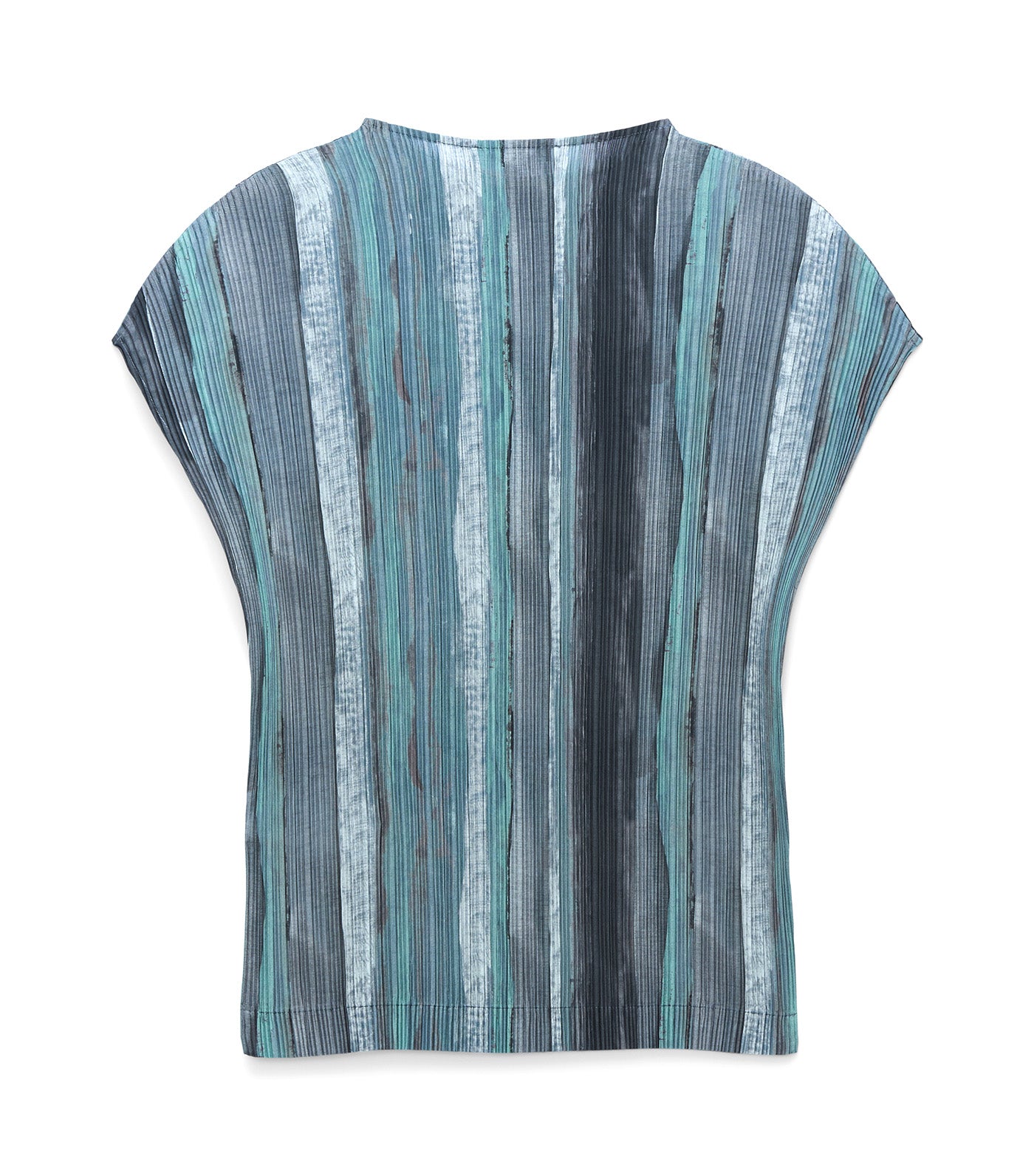 Adolfo Dominguez Printed Crinkle Top Multicolor