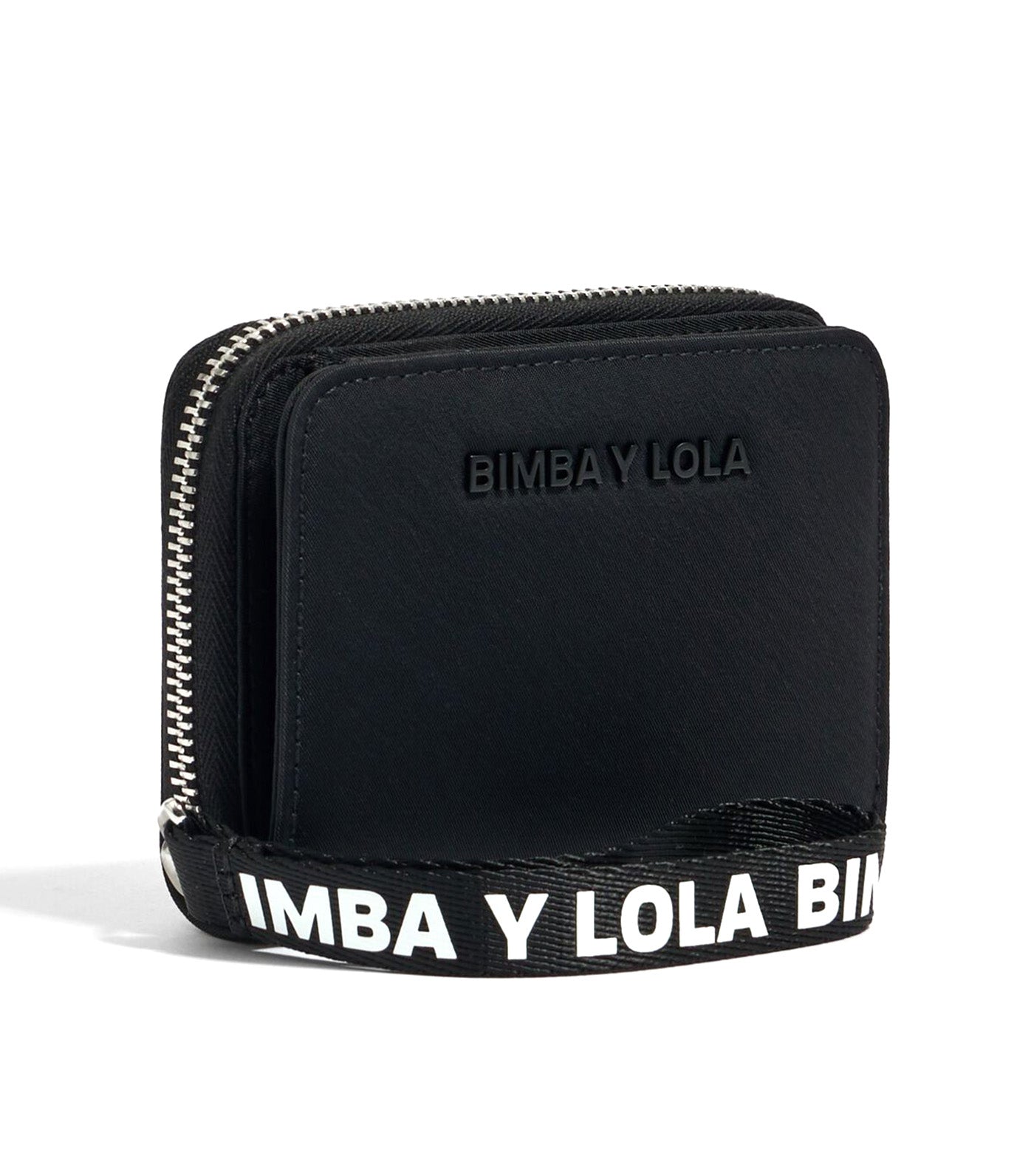 Nylon Flap Purse Black