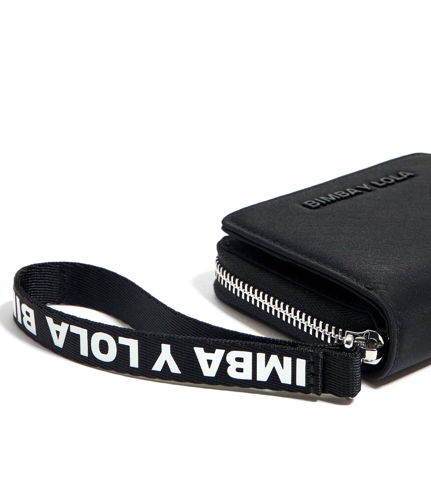 Nylon Flap Purse Black