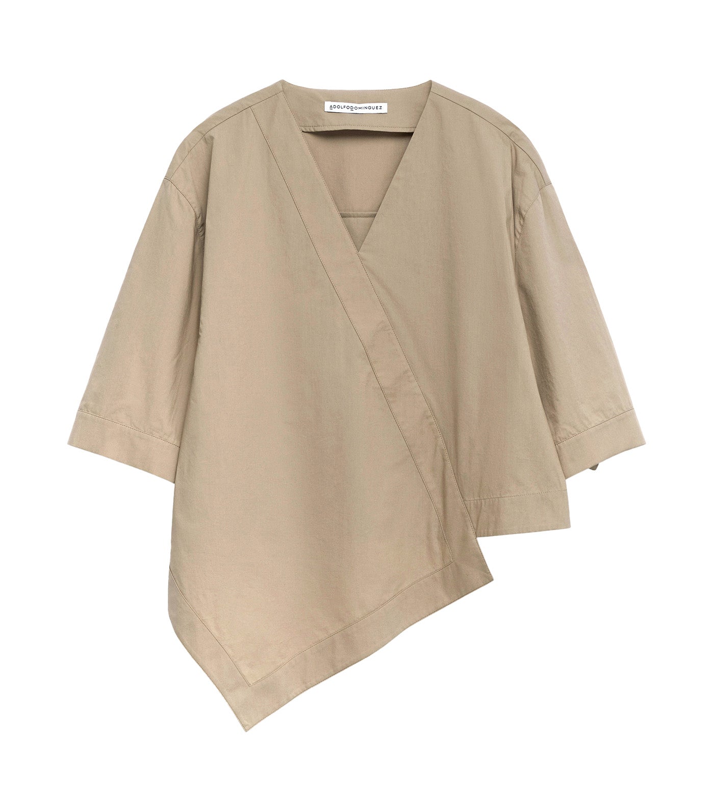 Cotton Asymmetrical Top Stone