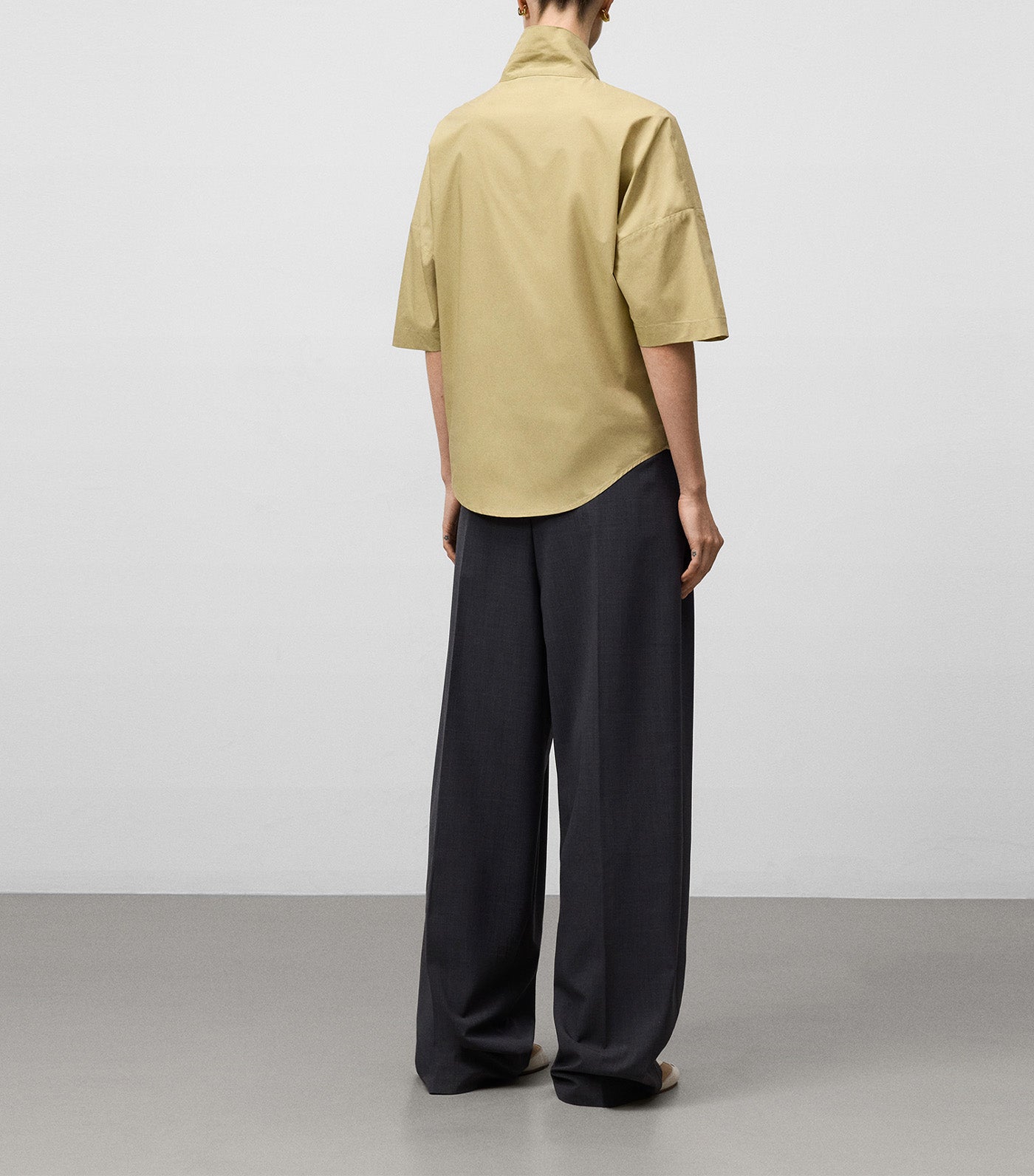 Adolfo Dominguez Organic Cotton Shirt Light Yellow