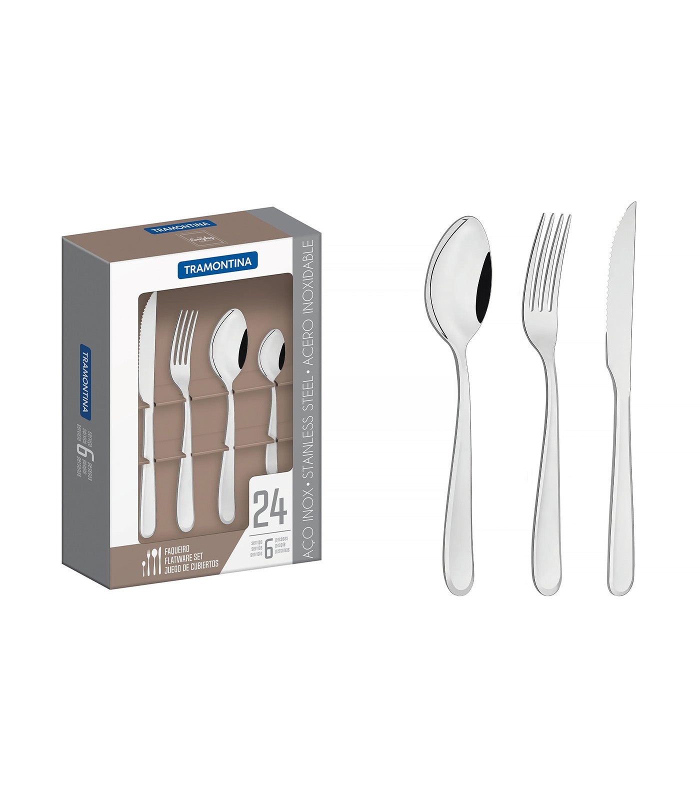 Angra 24-Piece Flatware Set