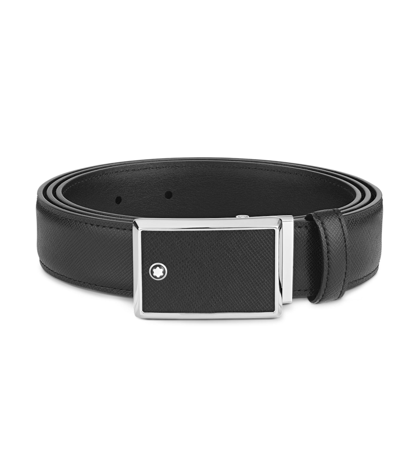 Leather Belt Black 30mm