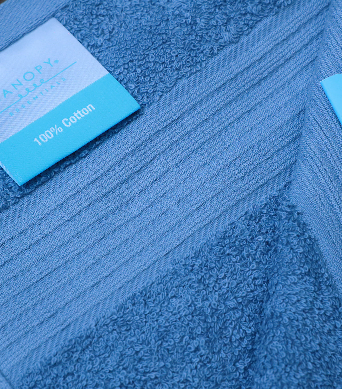 Jade Bath Towel Denim
