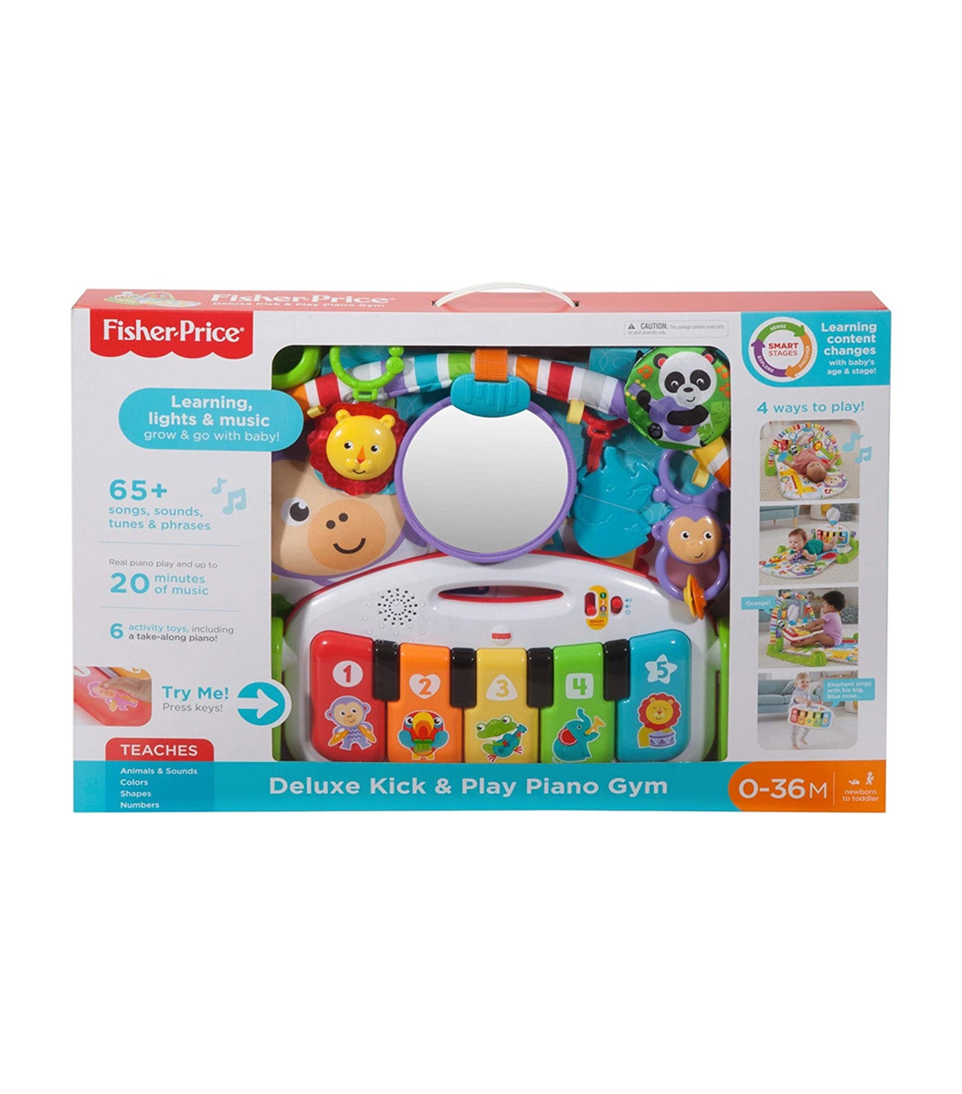 Fisher price deluxe kick deals and play piano