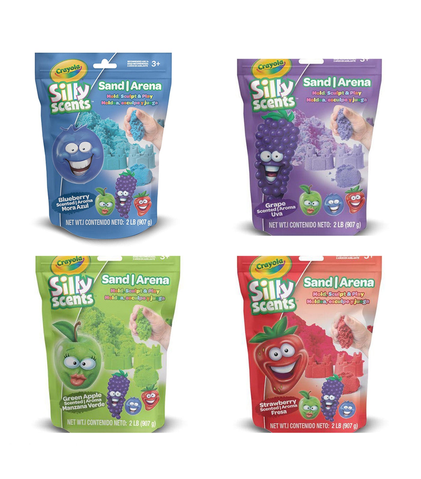 Silly Scent Sand in Polybag 2LB (Sold Individually, Random Color)