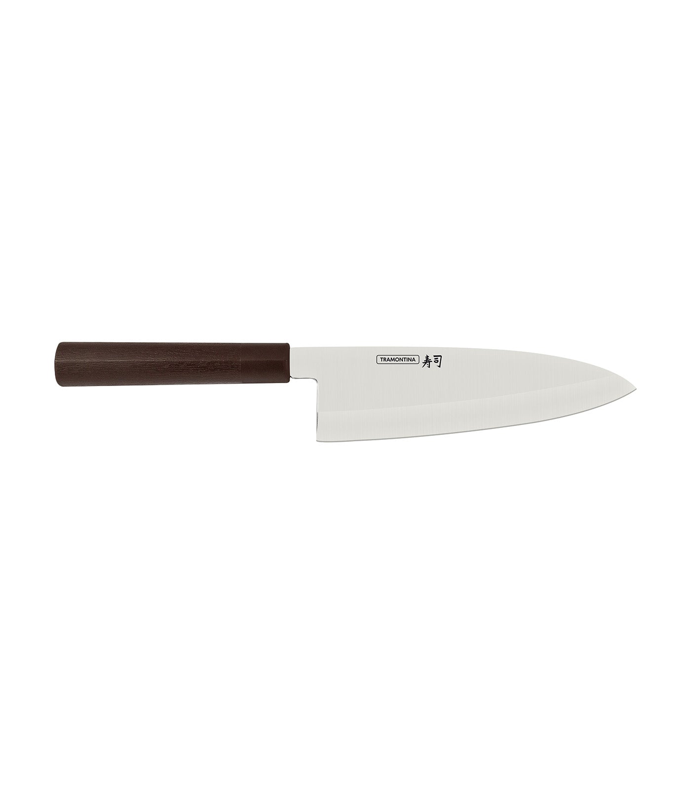 Deba Sushi Knife Silver-Brown