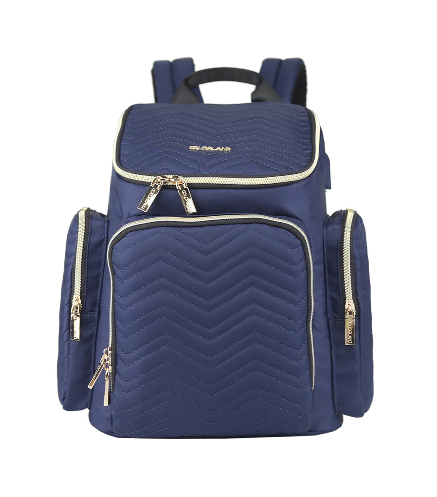 Georgia Baby Changing Backpack Blue