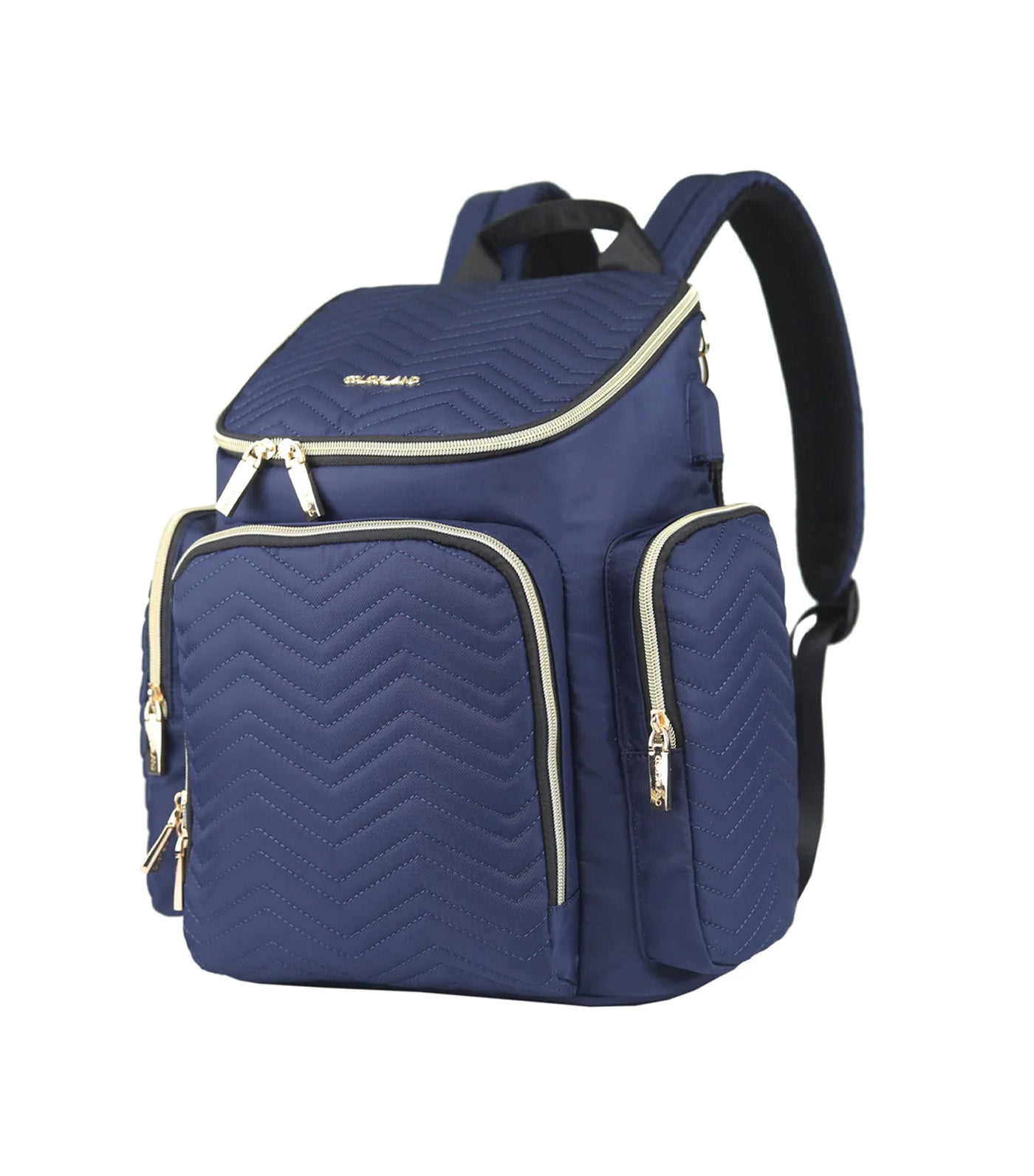Georgia Baby Changing Backpack Blue