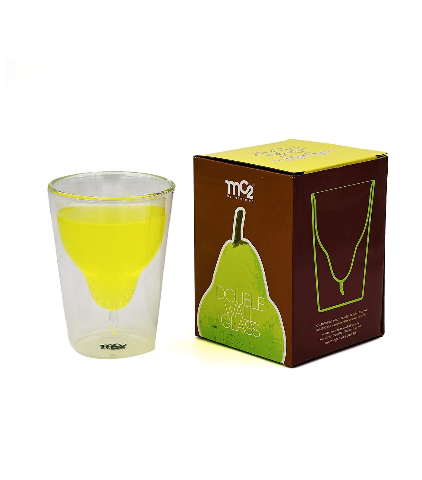 Double Wall Glass - Ice Pear