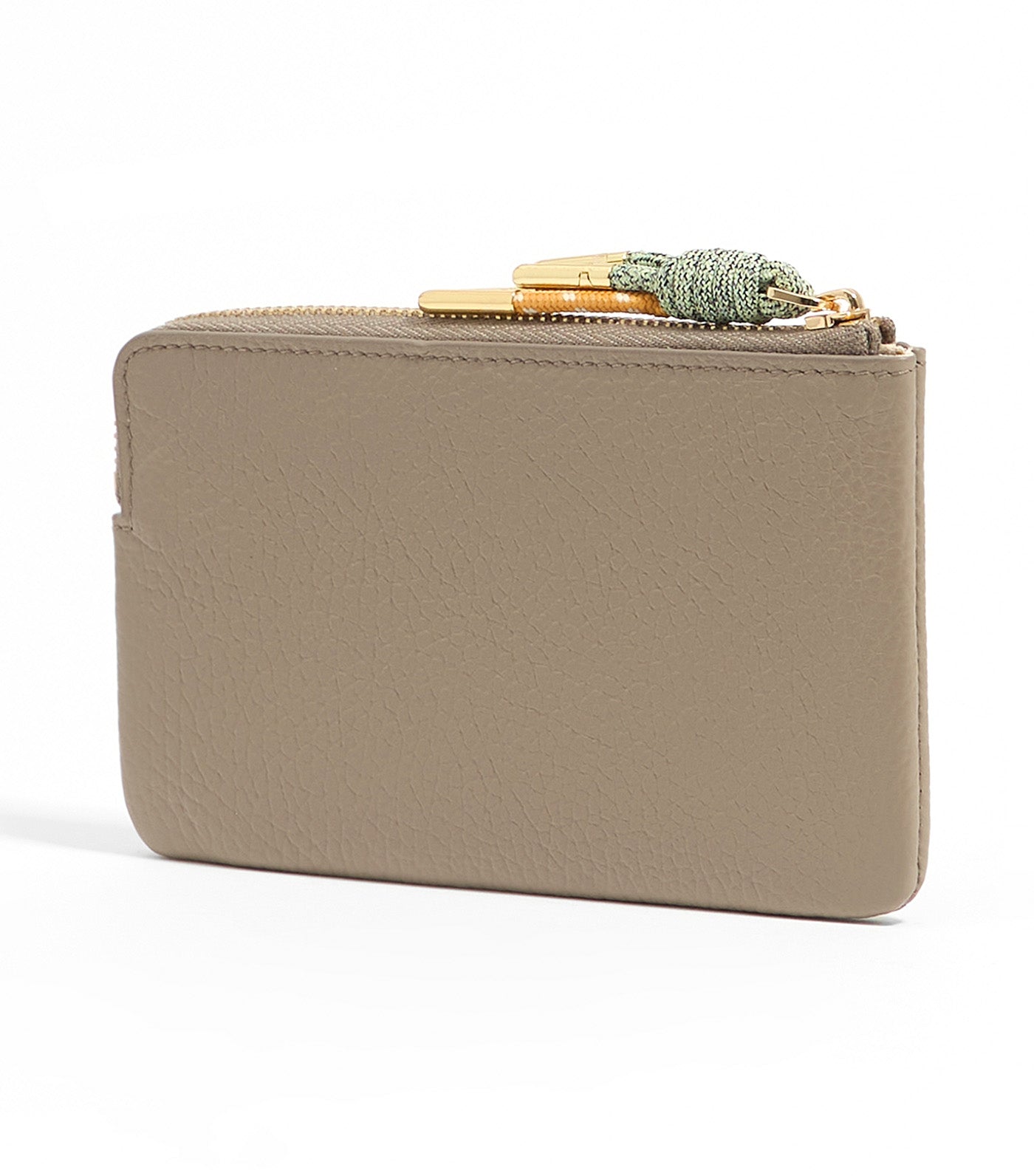Leather Coin Purse Taupe