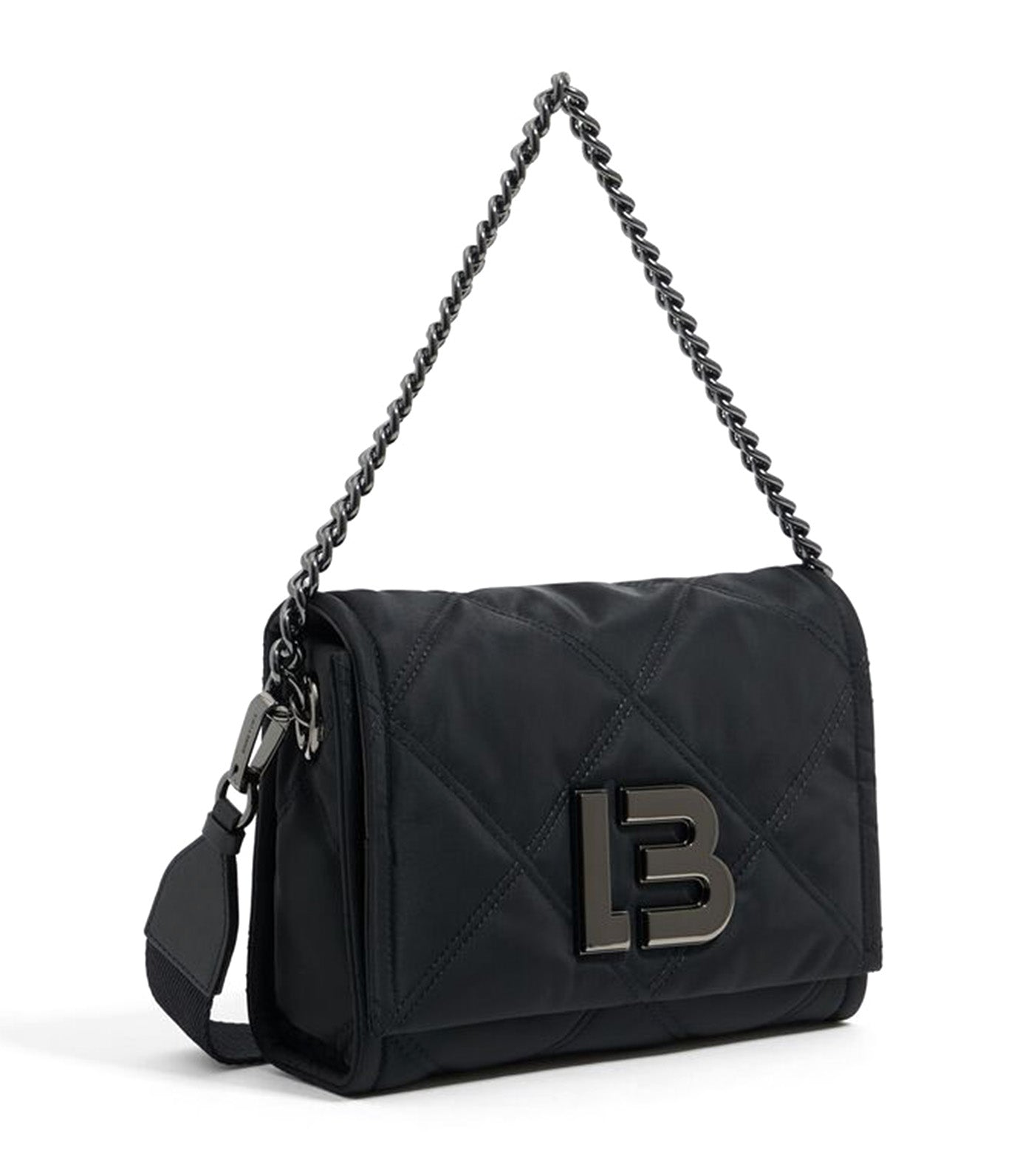 Nylon Crossbody Bag Black