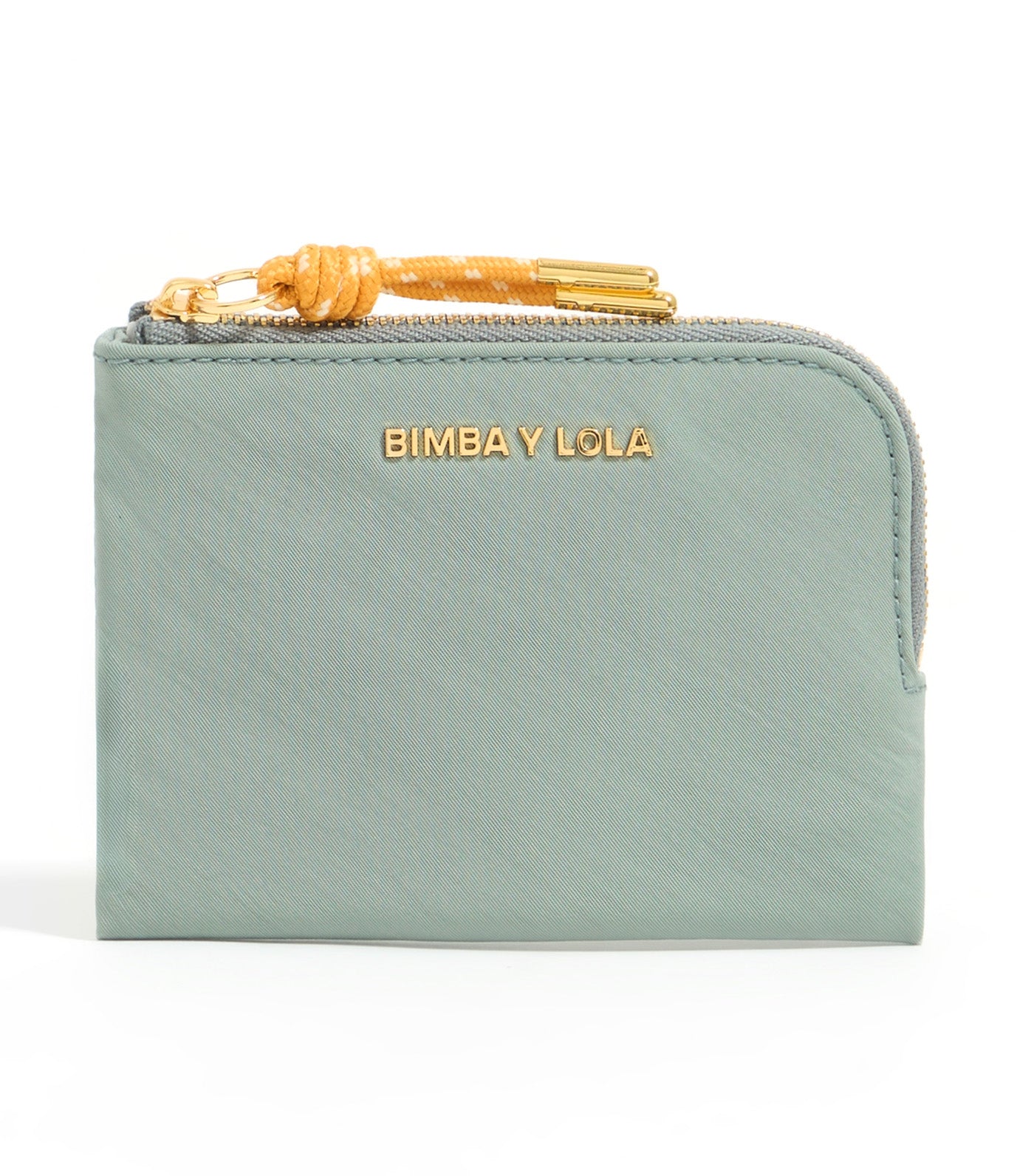 Nylon Coin Purse Aquamarine