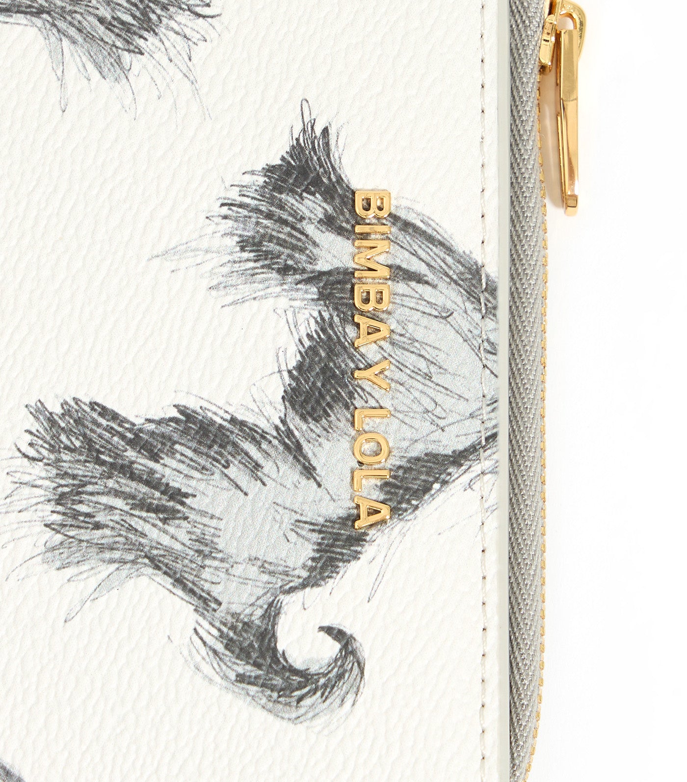Pencil Greyhound Purse Gray