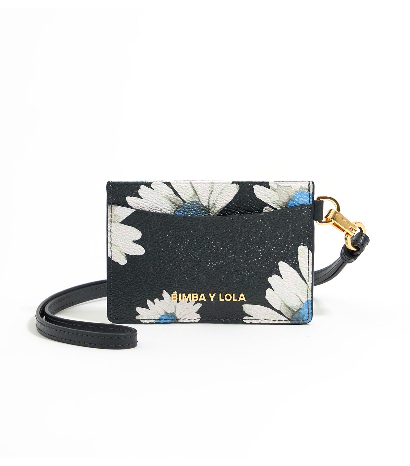 Daisy Card Holder Anthracite