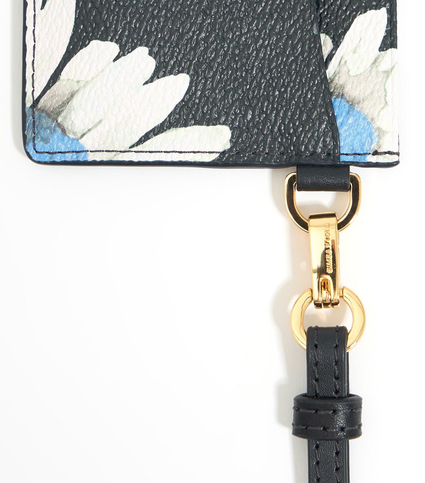 Daisy Card Holder Anthracite