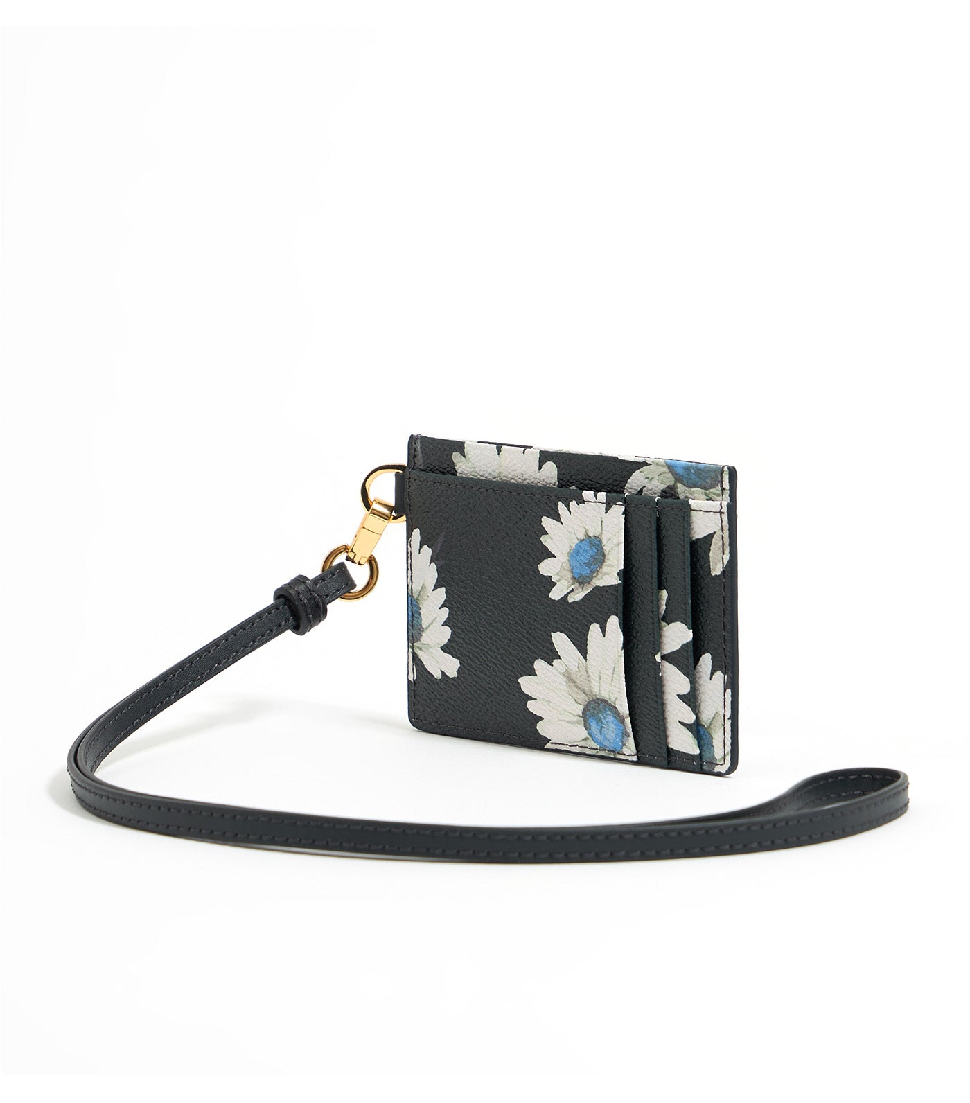 Daisy Card Holder Anthracite