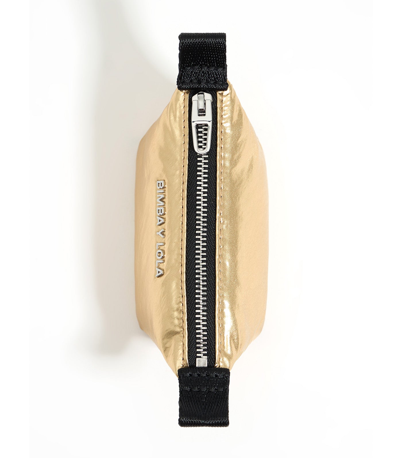 Mini Metallic Fabric Trapezium Coin Purse