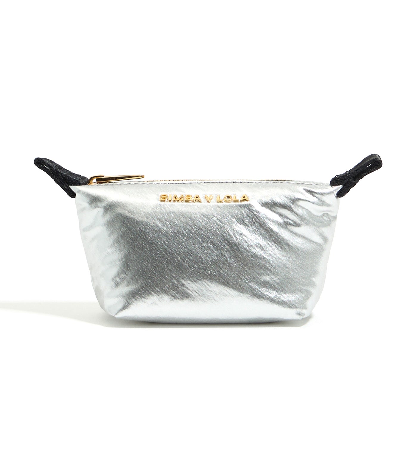 Mini Metallic Fabric Trapezium Coin Purse