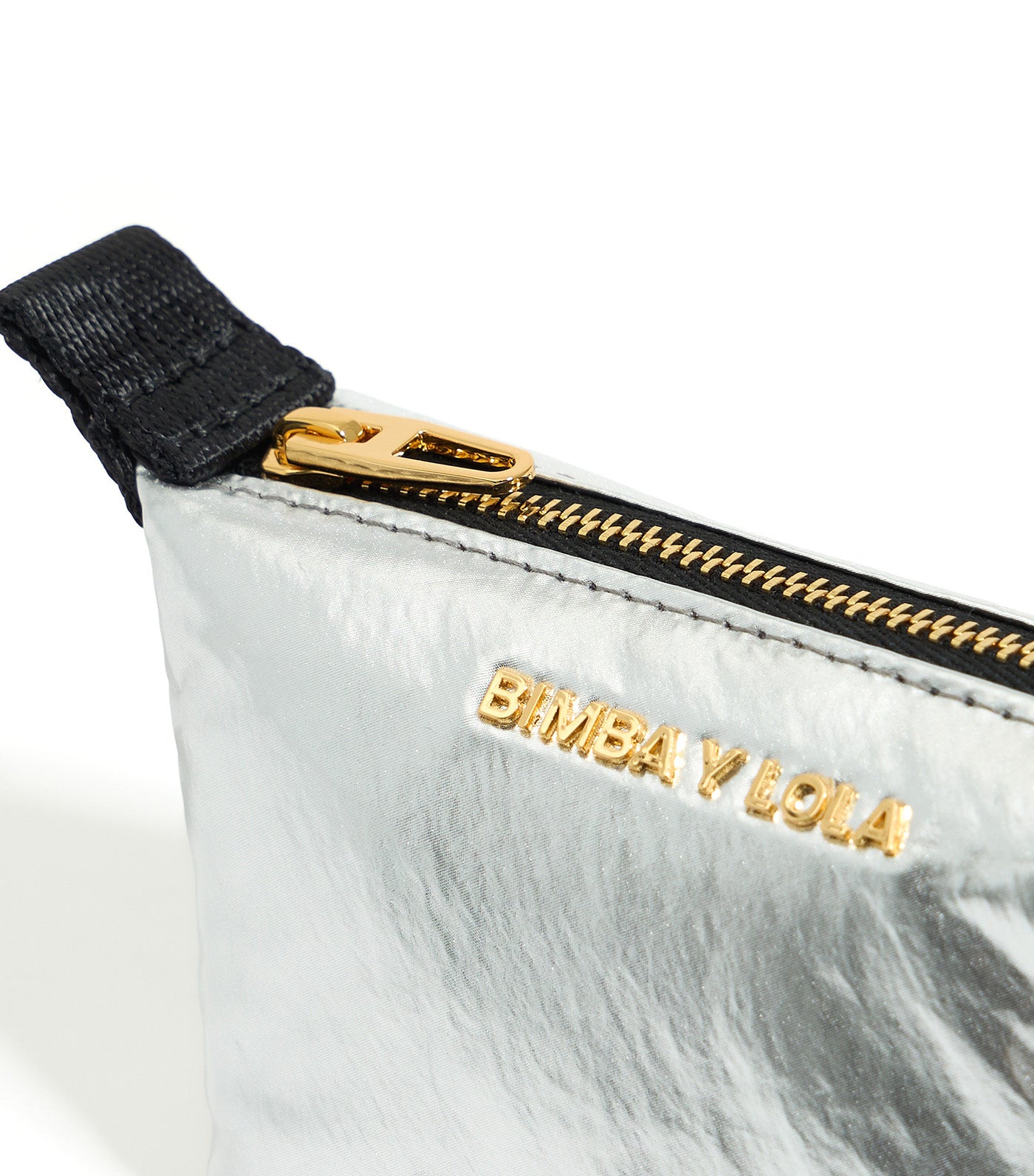 Mini Metallic Fabric Trapezium Coin Purse