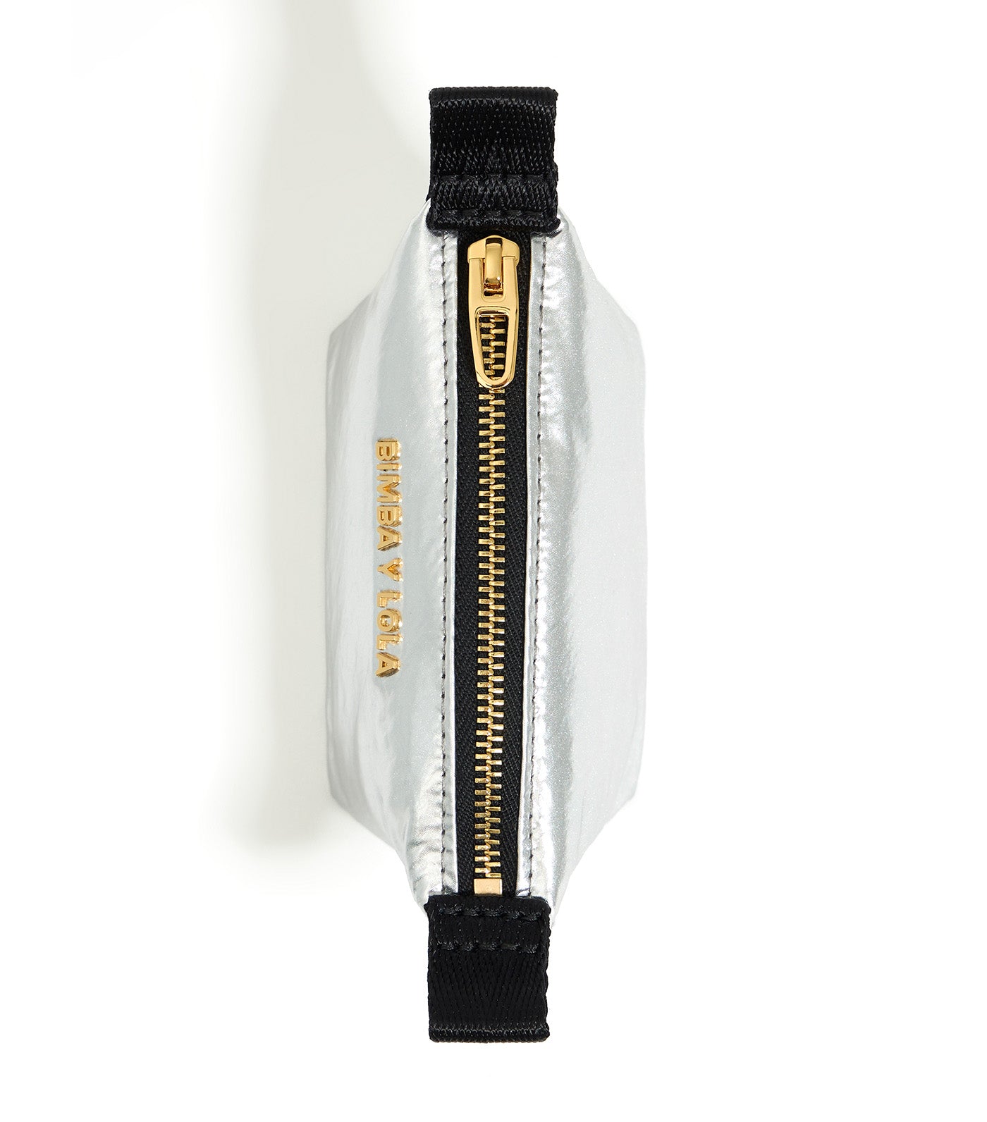 Mini Metallic Fabric Trapezium Coin Purse